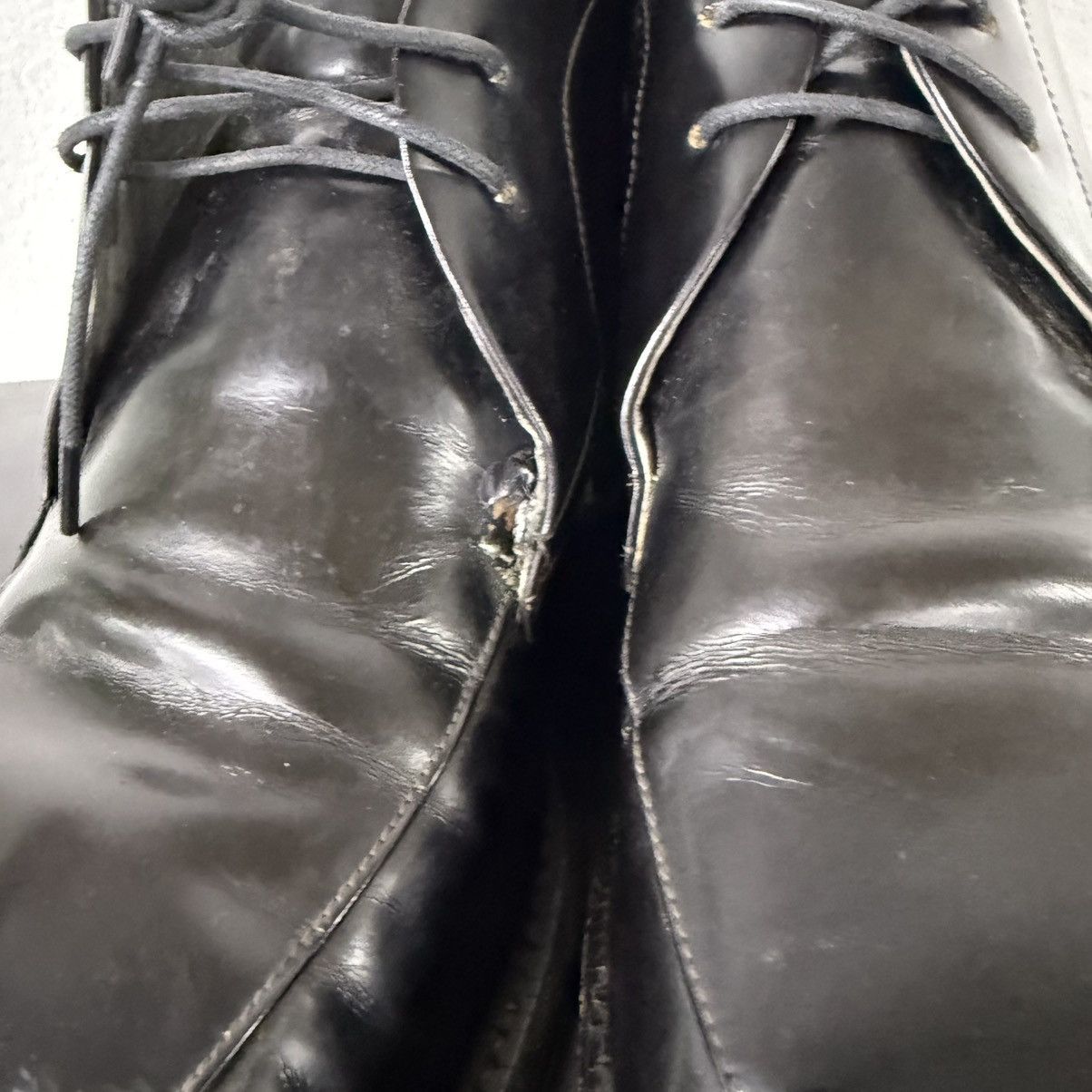 Dirk Bikkembergs Archive Japan// Alfredo Bannister Leather Boots Size US 9 / EU 42 - 5 Thumbnail