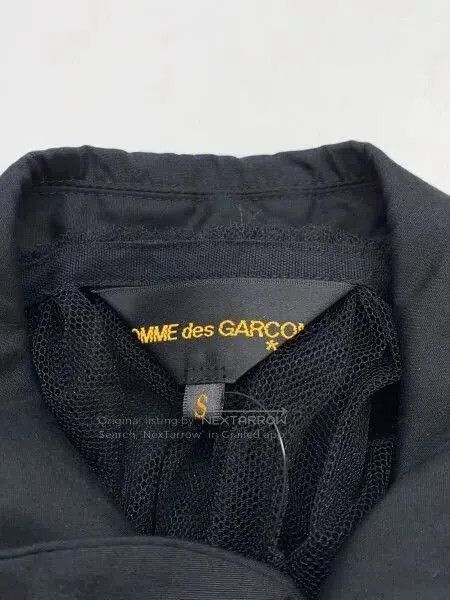 Comme des Garcons COMME des GARCONS Black Mesh Jacket. Size US S / EU 44-46 / 1 - 3 Thumbnail