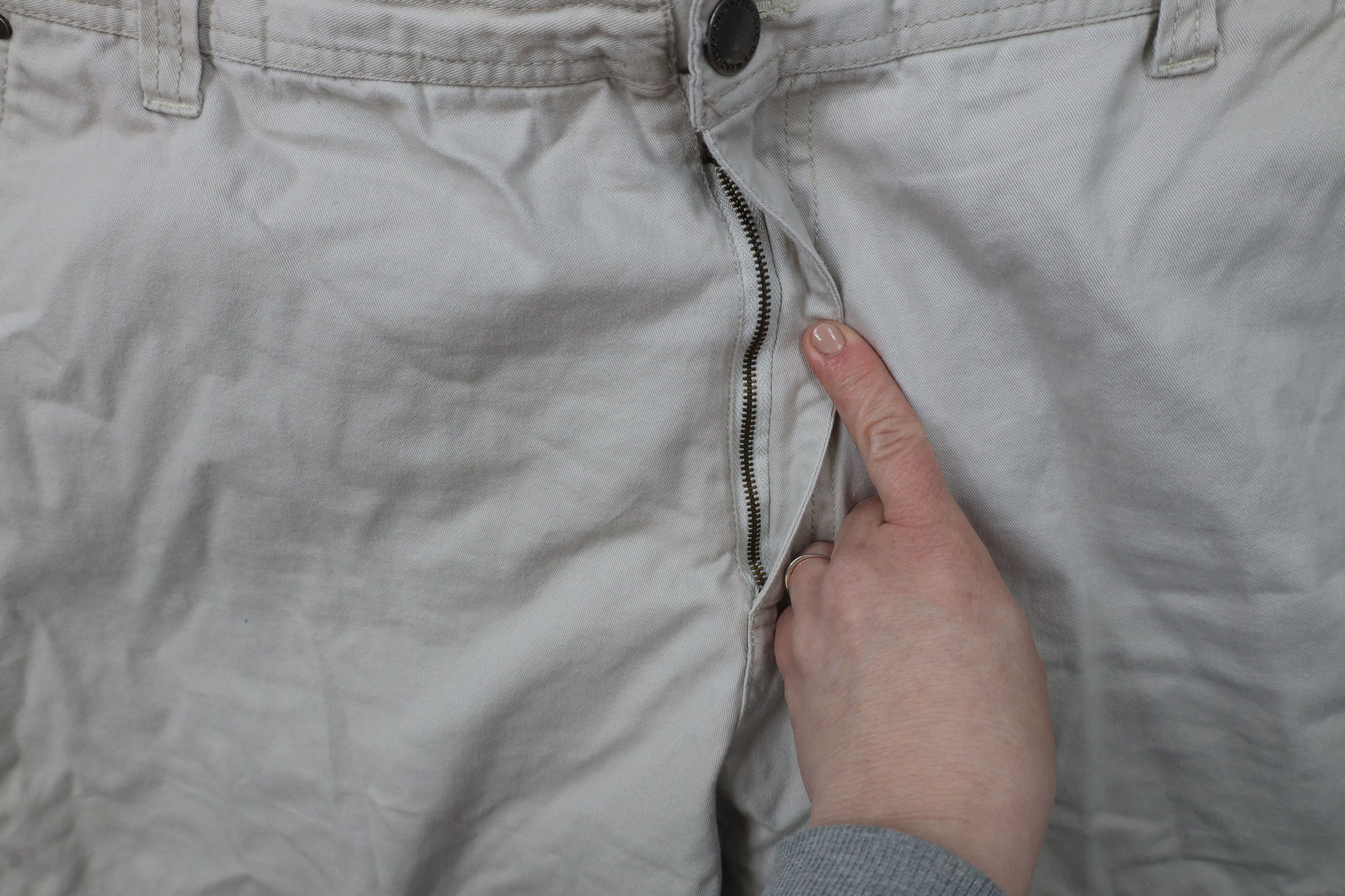 Marc Ecko × Vintage Vintage 90s Y2K Marc Ecko Fit Wide Leg Chino Pants Beige Size US 40 / EU 56 - 7 Thumbnail