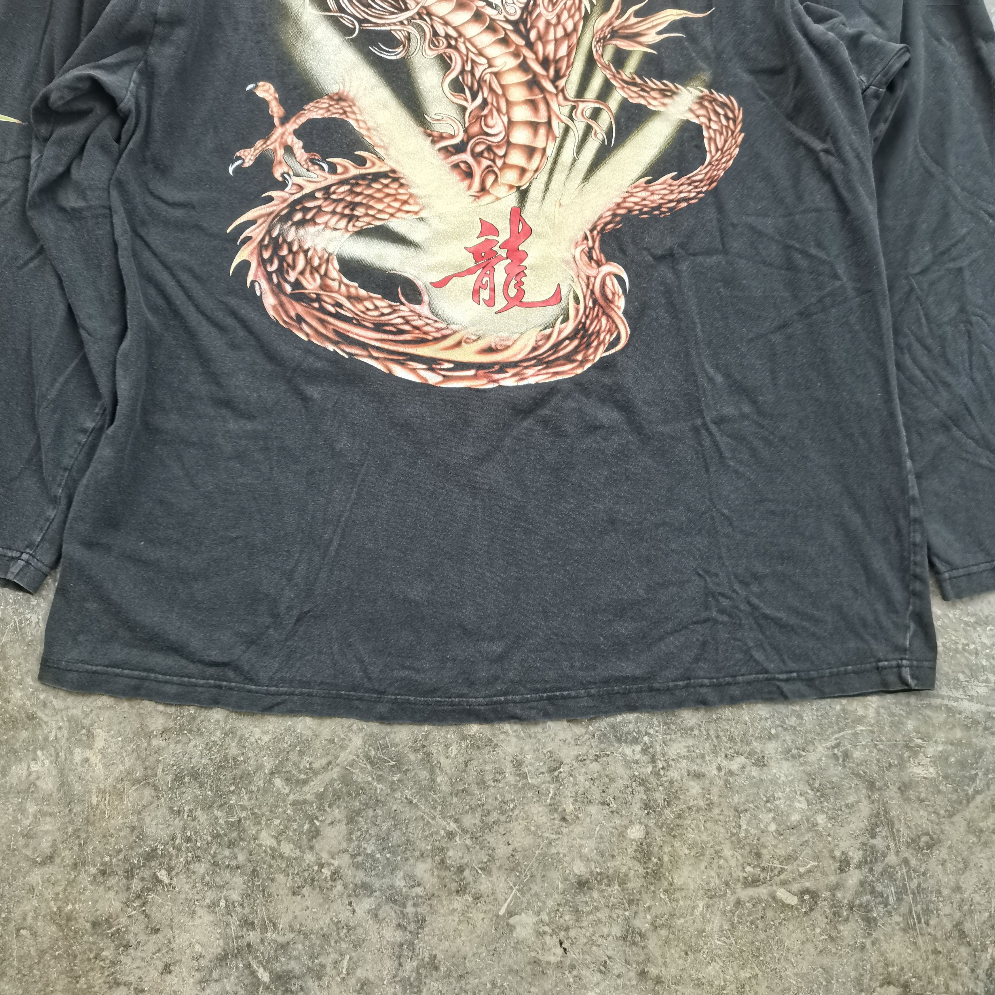 Vintage Send Offer🔥 Vintage CrosSkeys Dragon Black Tee Size US XXL / EU 58 / 5 - 8 Thumbnail