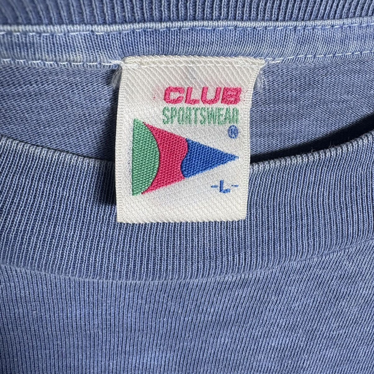 Vintage Vintage 90s Club Sportswear USA T-Shirt Size US L / EU 52-54 / 3 - 7 Thumbnail