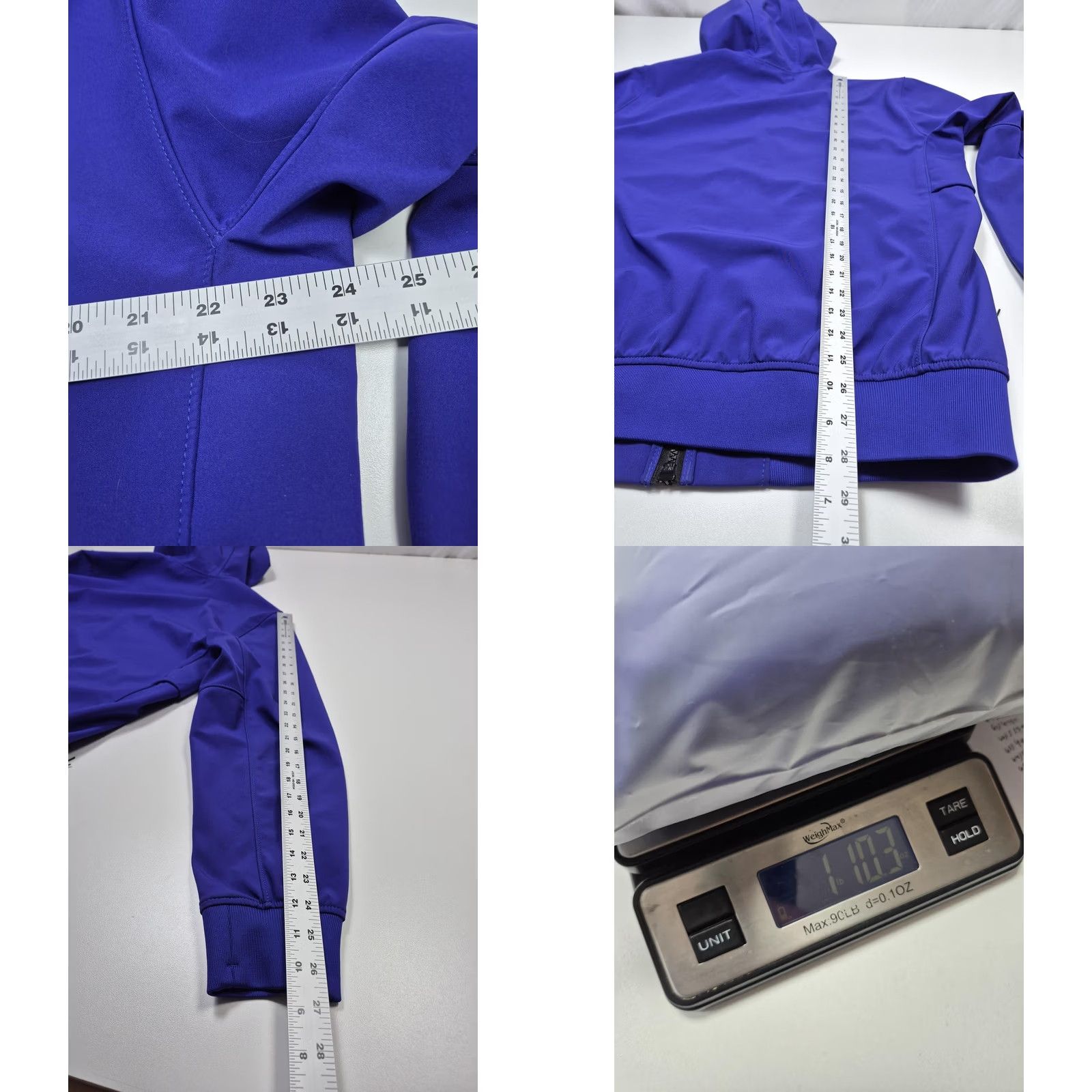 Stone Island Stone Island Jacket Mens XL Blue Light Soft Shell-R Hooded Full Zip Windbreaker Lined Pockets 761540427 Size US XL / EU 56 / 4 - 9 Thumbnail