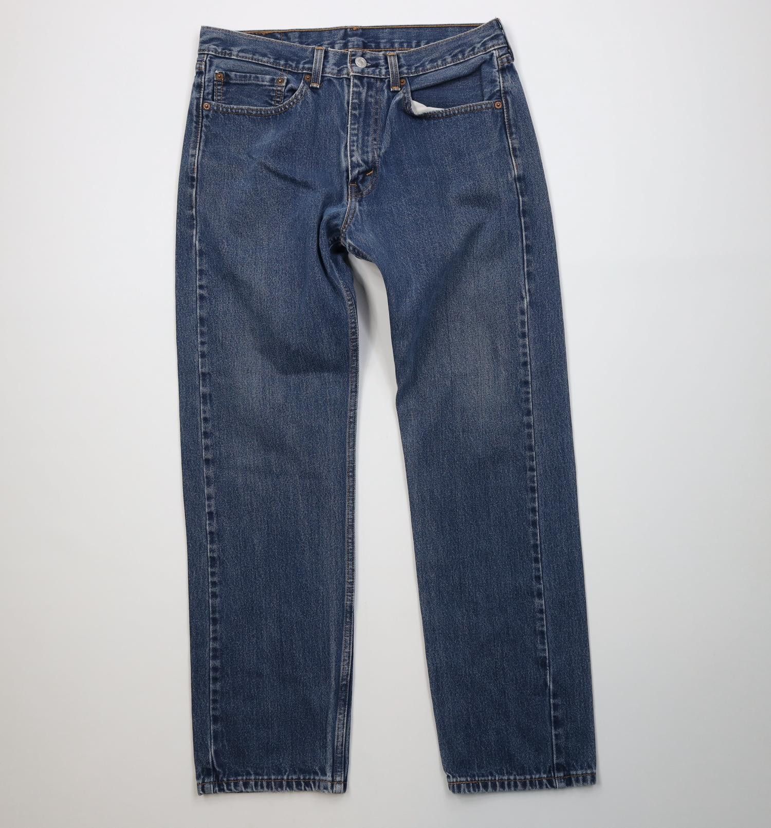 Levi's Vintage Y2K Levis 505 Regular Fit Straight Leg Denim Jeans Size US 34 / EU 50 - 1 Thumbnail