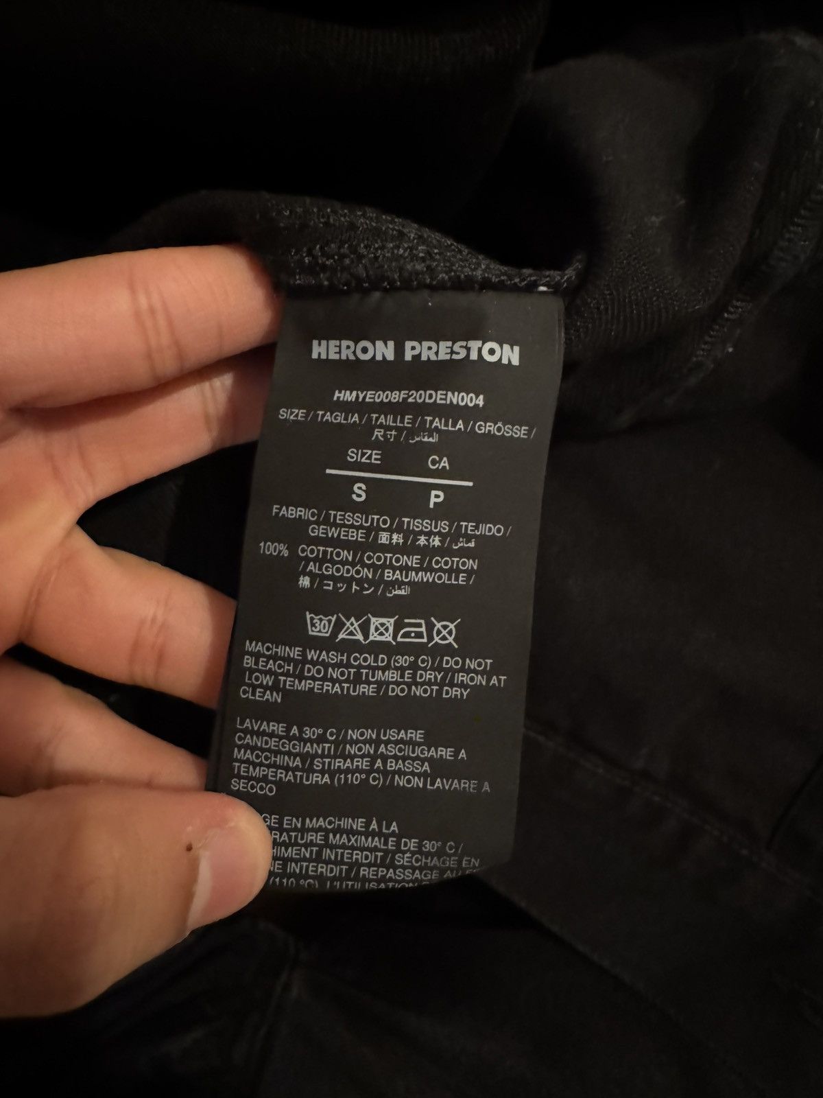 Heron Preston Heron Preston Denim Jacket Size US S / EU 44-46 / 1 - 11 Thumbnail