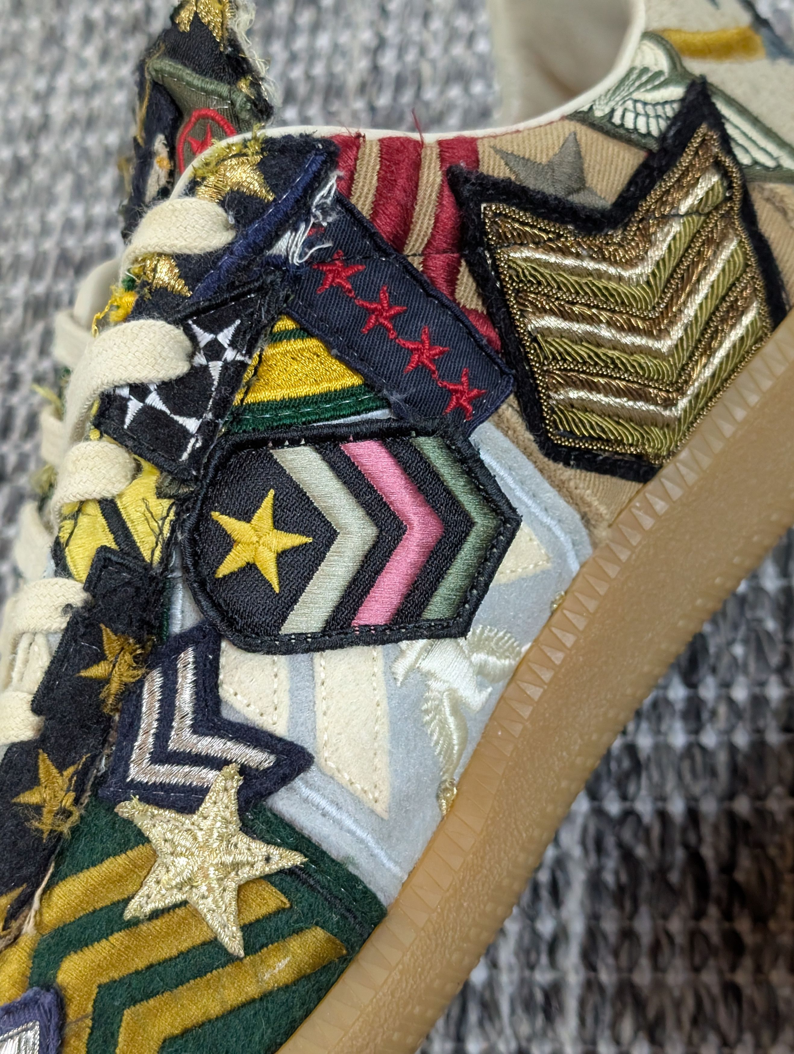 Maison Margiela Maison Margiela Artisanal Army Military Patch 2016 GAT Shoes Size US 10 / EU 43 - 14 Thumbnail
