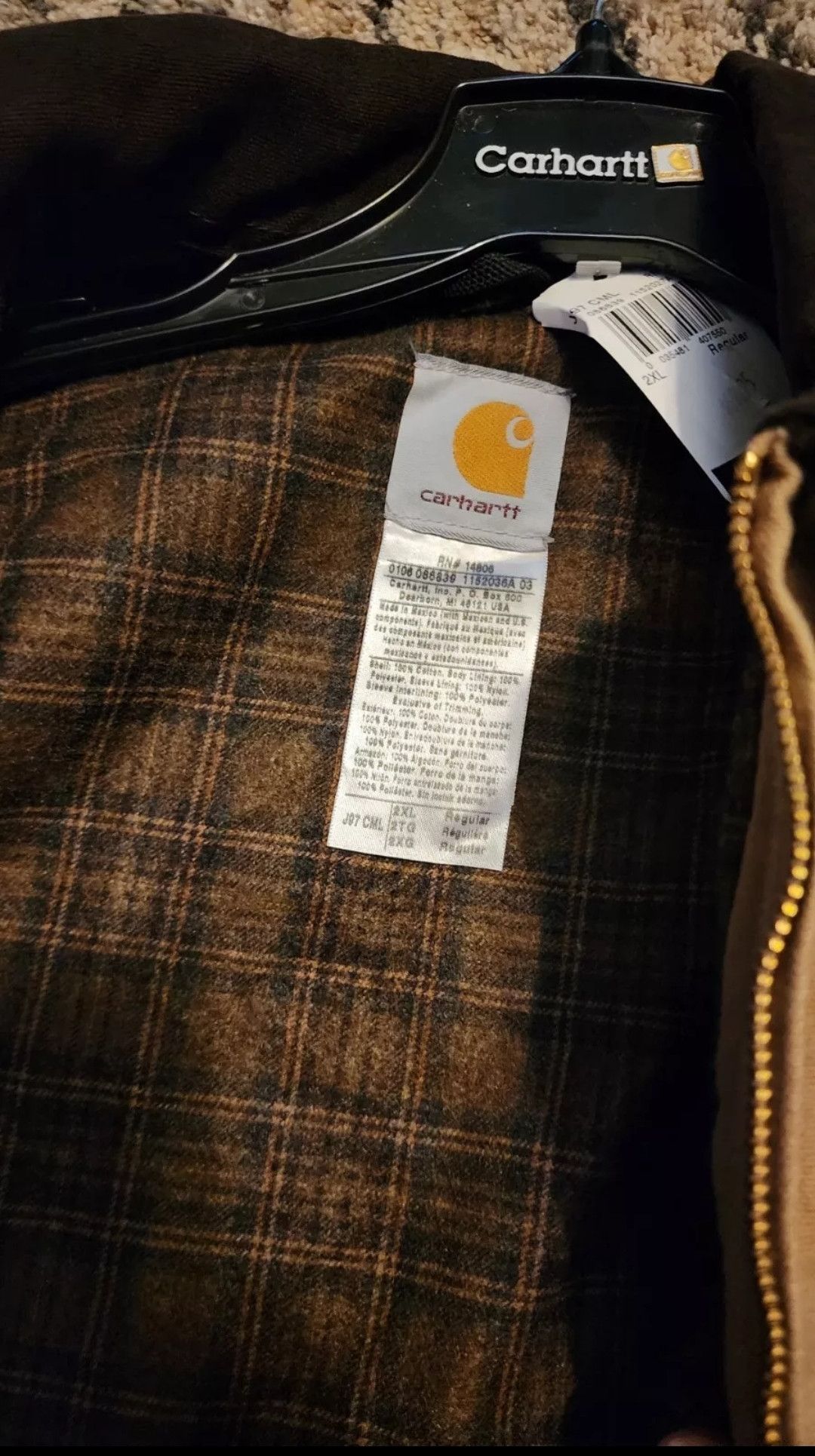 Carhartt carhartt J97 CML Size US XXL / EU 58 / 5 - 4 Thumbnail
