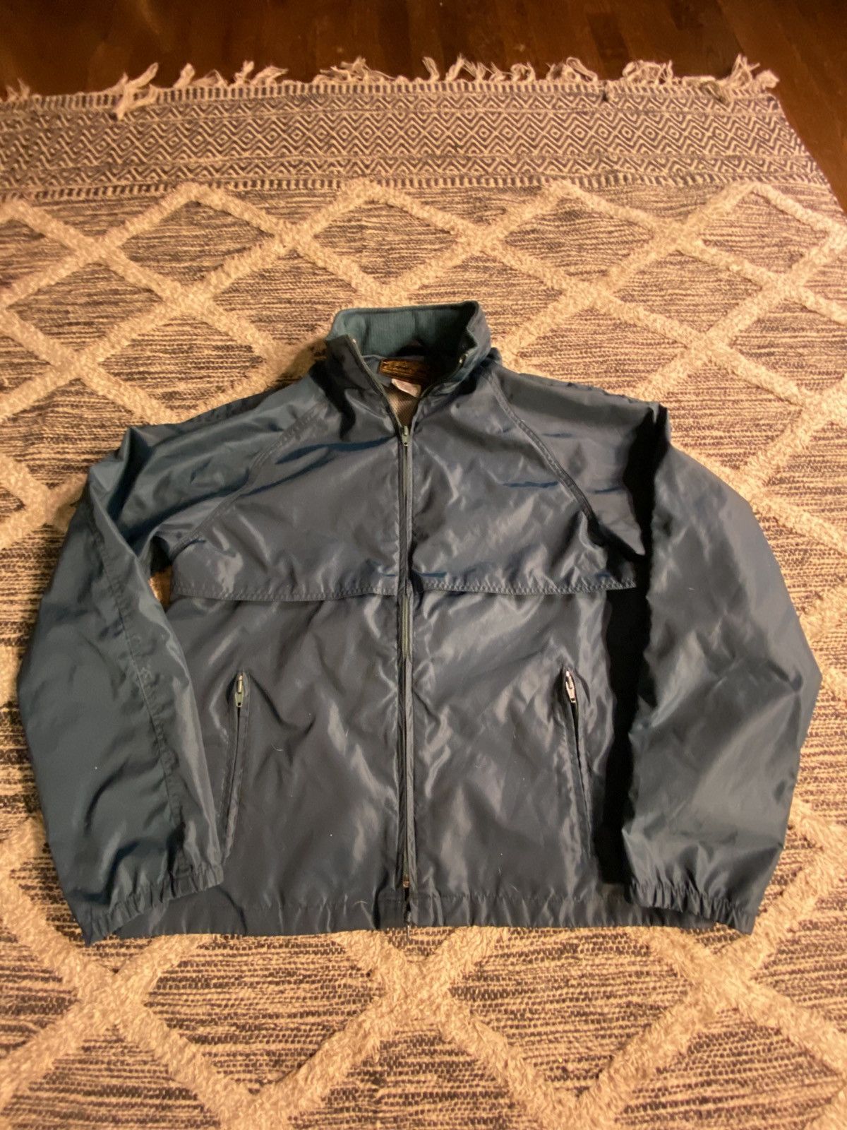 Eddie Bauer × Vintage Vintage 60’s Eddie Brauer Dark Green Windbreaker Size US M / EU 48-50 / 2 - 1 Thumbnail