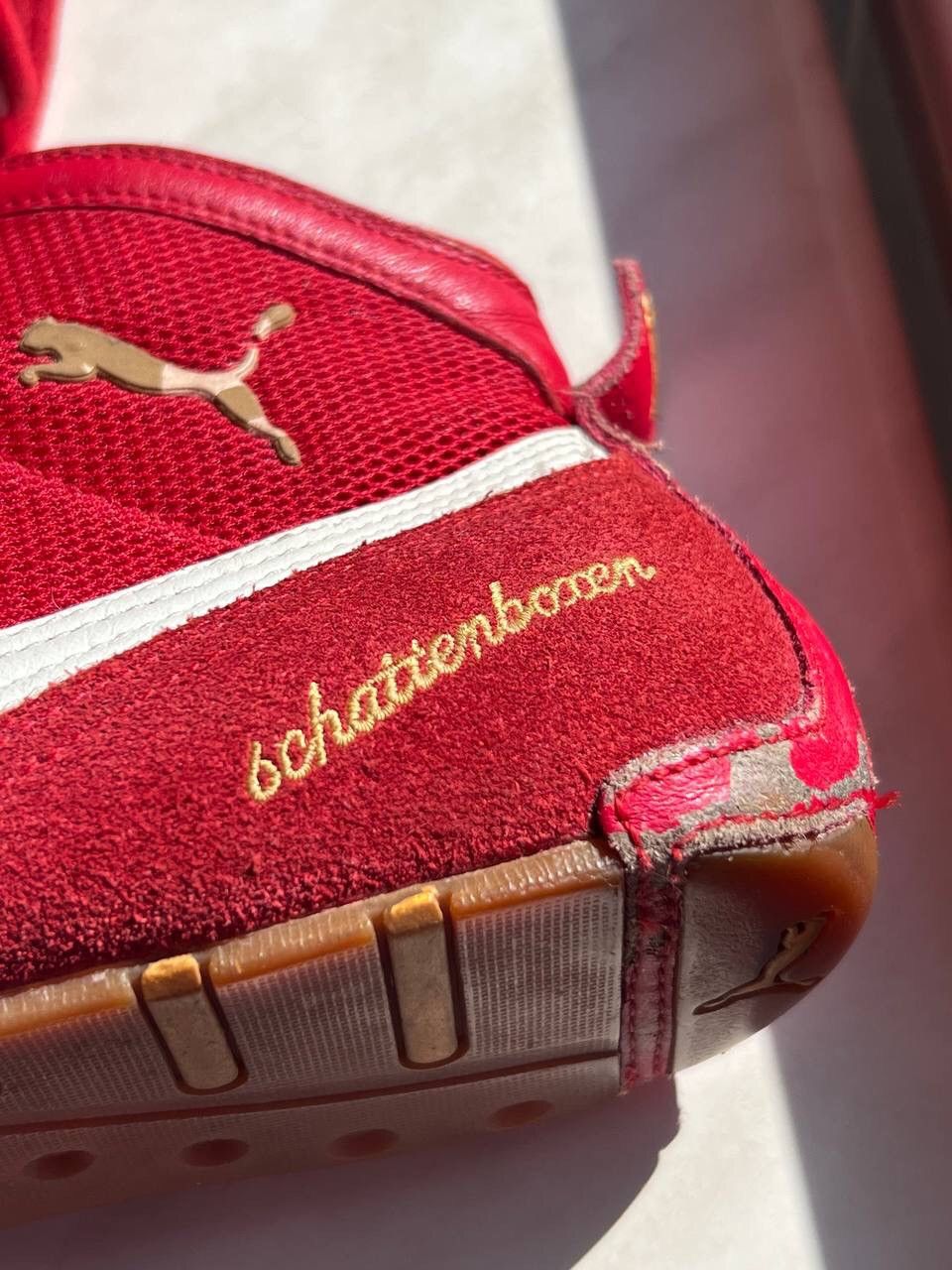 Puma × Vintage Puma Vintage Boxer Schattenboxen High Sneakers Shoes Racing Size US 8 / EU 41 - 4 Thumbnail