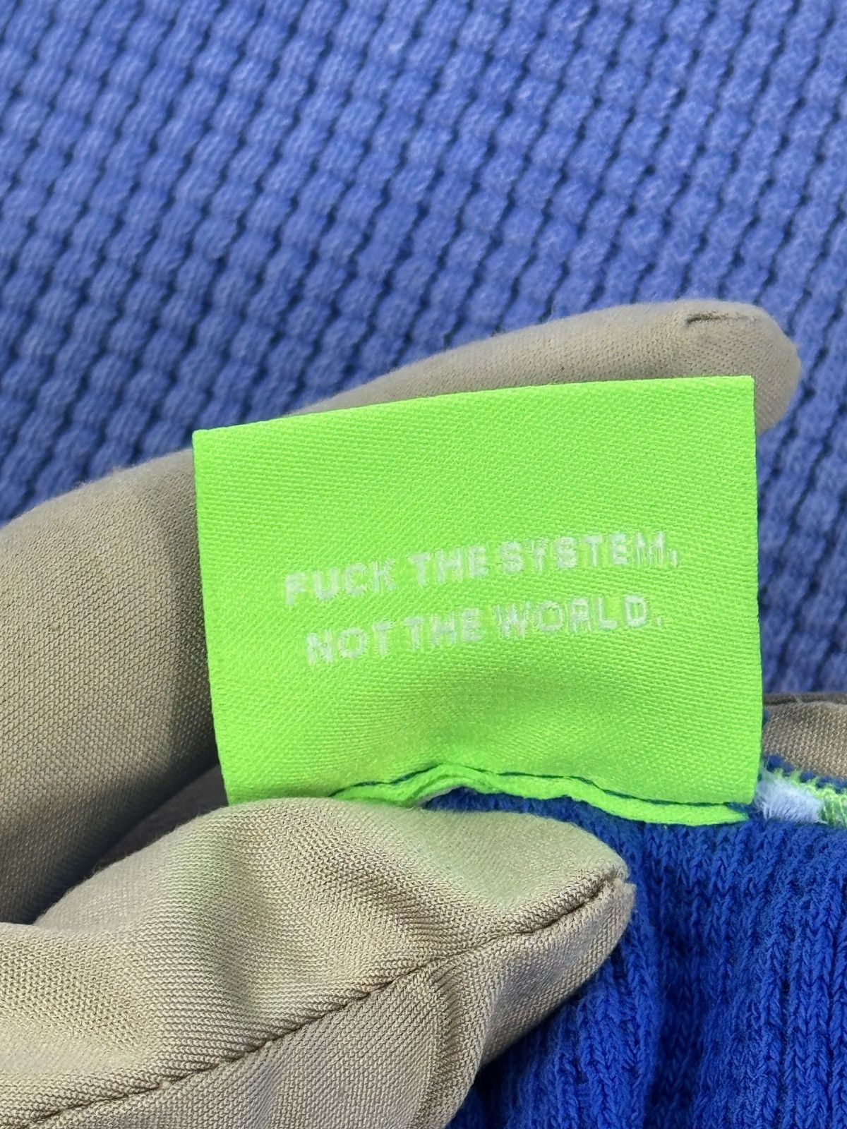 Better With Age RICKY PATCH WORK WAFFLE SWEATPANTS Size US 34 / EU 50 - 4 Thumbnail