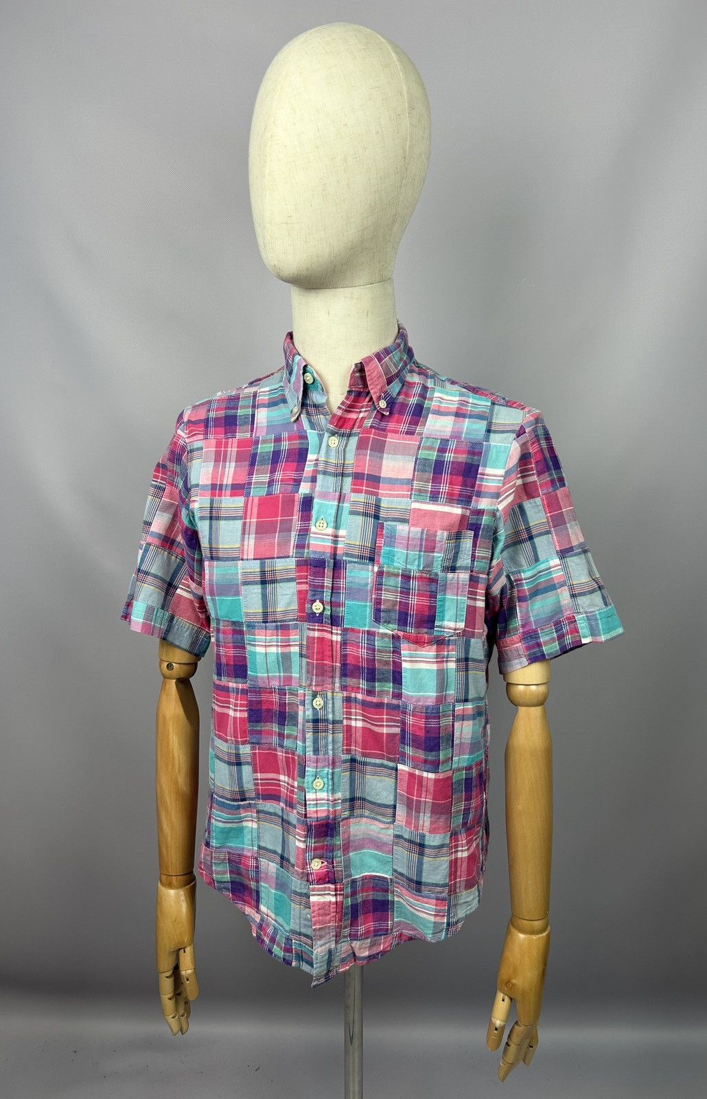 Gant GANT Forbet Madras Patches linen blend short sleeve shirt M Size US M / EU 48-50 / 2 - 1 Thumbnail