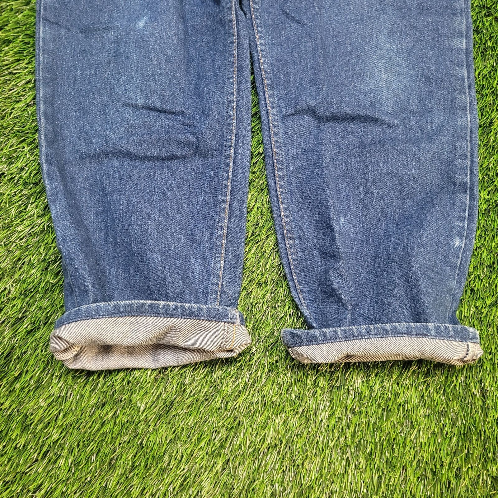 Levi's VTG 80s Levis 506 Orange Tab Baggy Jeans 36x27 USA Dark Wash Size US 36 / EU 52 - 4 Thumbnail