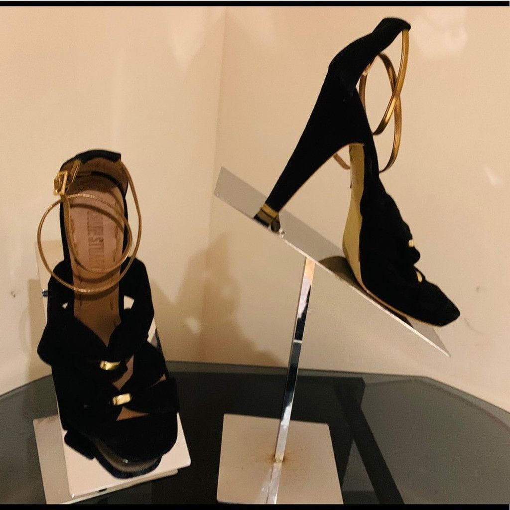Other 💲💲SALE 💲💲Colin Stuart BN Black Sandals Size 9 Size US 9 / IT 39 - 1 Thumbnail
