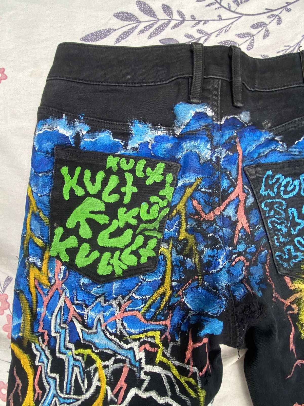 River Island CUSTOM PANTS BY KULT Size US 30 / EU 46 - 10 Thumbnail