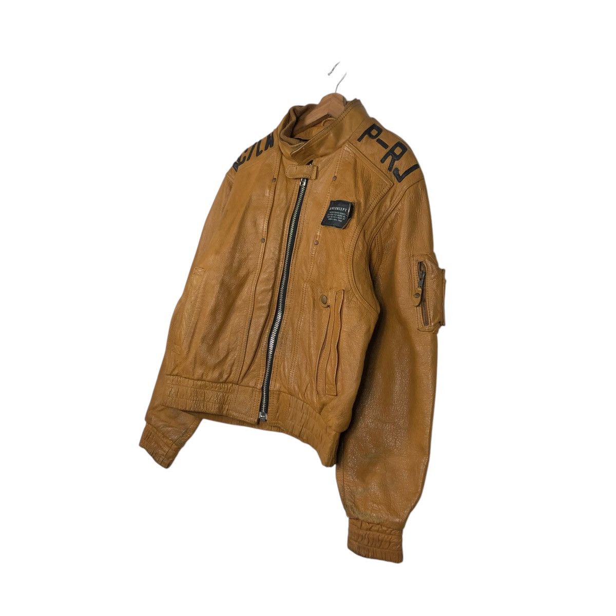 Kadoya 🔥VINTAGE LEATHER JACKET NEW CONCEPTOR KADOYA RACING MOTOR Size US L / EU 52-54 / 3 - 9 Thumbnail