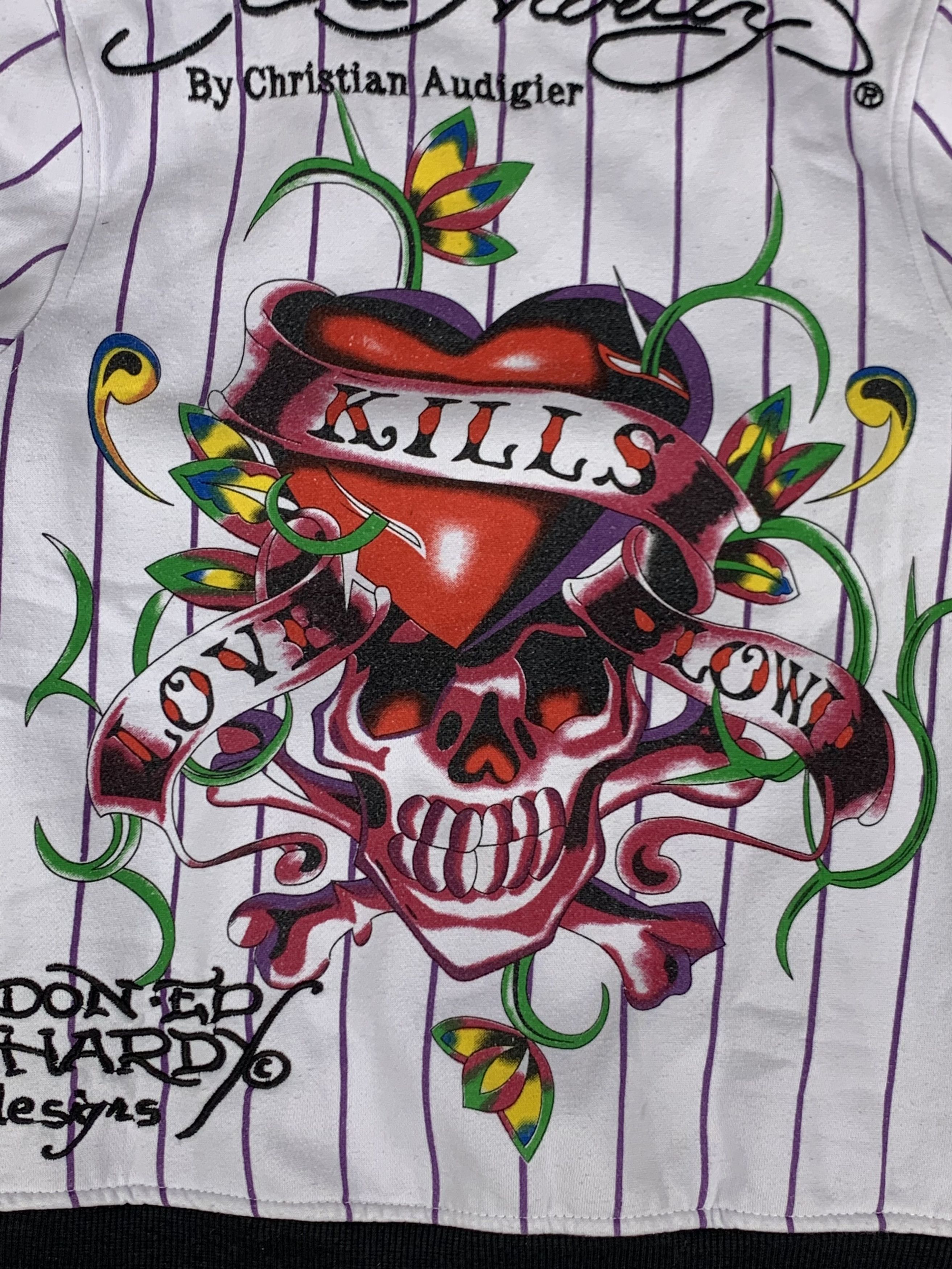 Ed Hardy Ed Hardy Full Zip Pullover Size Small Size US S / EU 44-46 / 1 - 12 Thumbnail