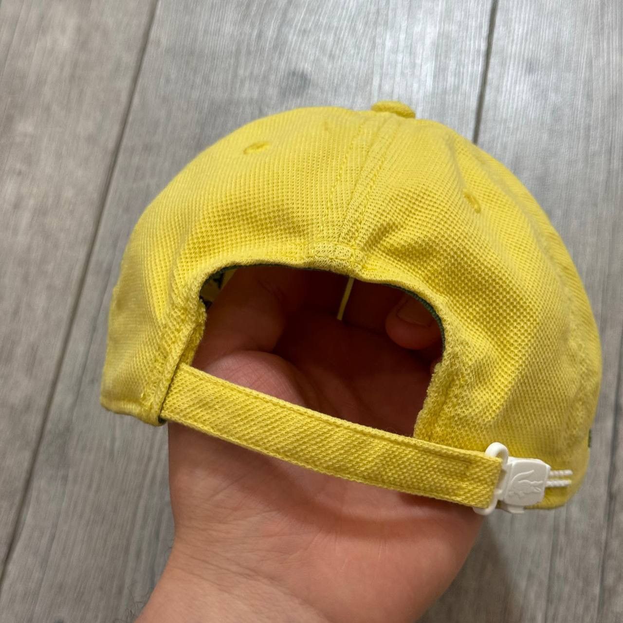 Lacoste × Vintage Vintage Lacoste Yellow Cap Size ONE SIZE - 5 Thumbnail
