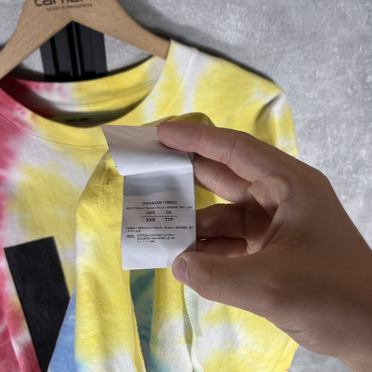 Off-White OFF WHITE x IN STYLE TIE DYE BIGLOGO TSHIRT TEE VIRGIL ABLOH Size US L / EU 52-54 / 3 - 17 Thumbnail
