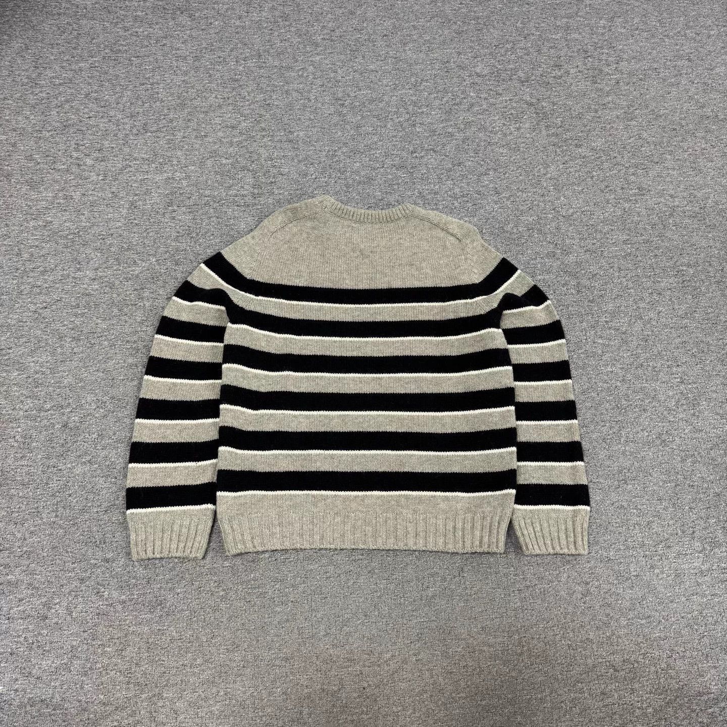 Celine Celine Striped Triumph Logo Sweater XL 99 New Size US XL / EU 56 / 4 - 2 Thumbnail