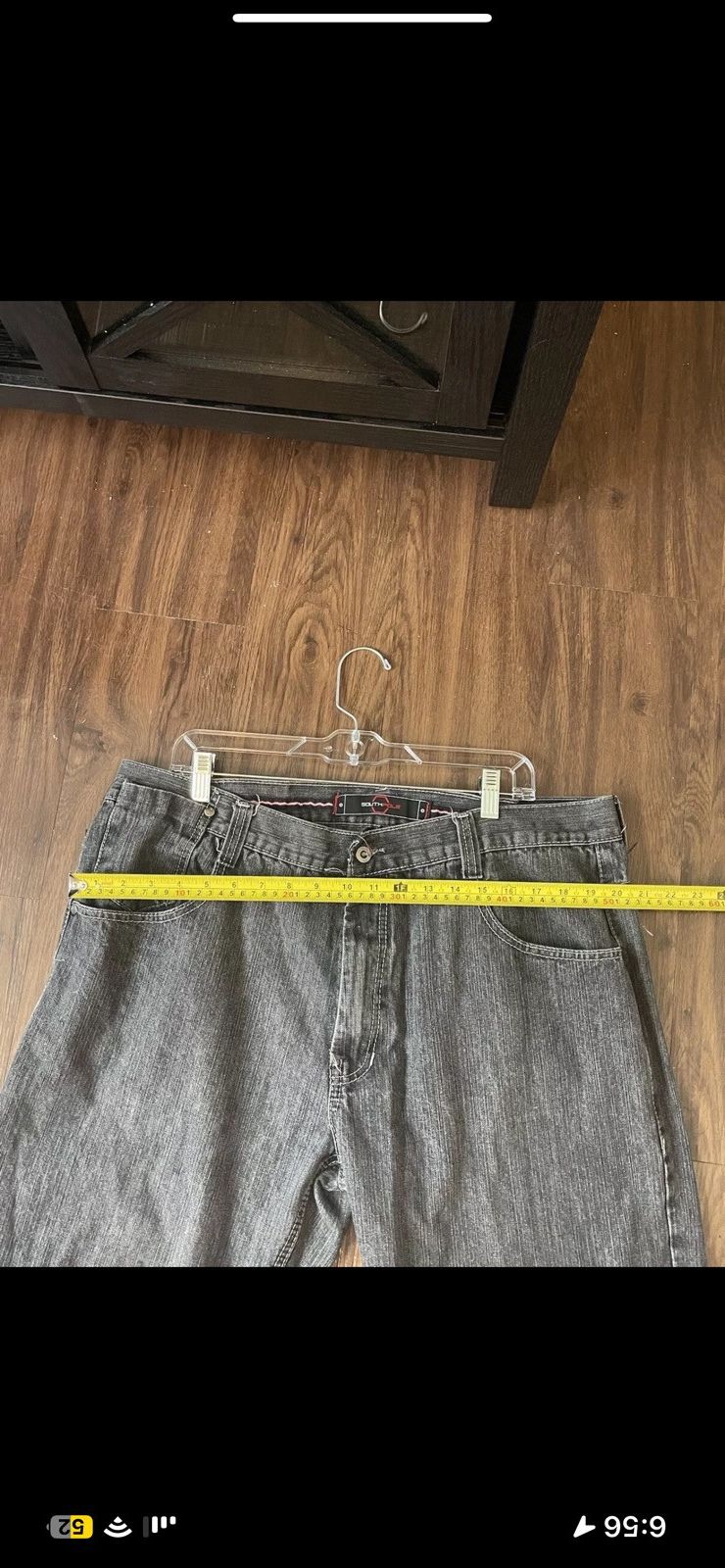Southpole × Vintage VTG Southpole Jeans Pants Mens Size 42 Black Denim Size US 42 / EU 58 - 9 Thumbnail