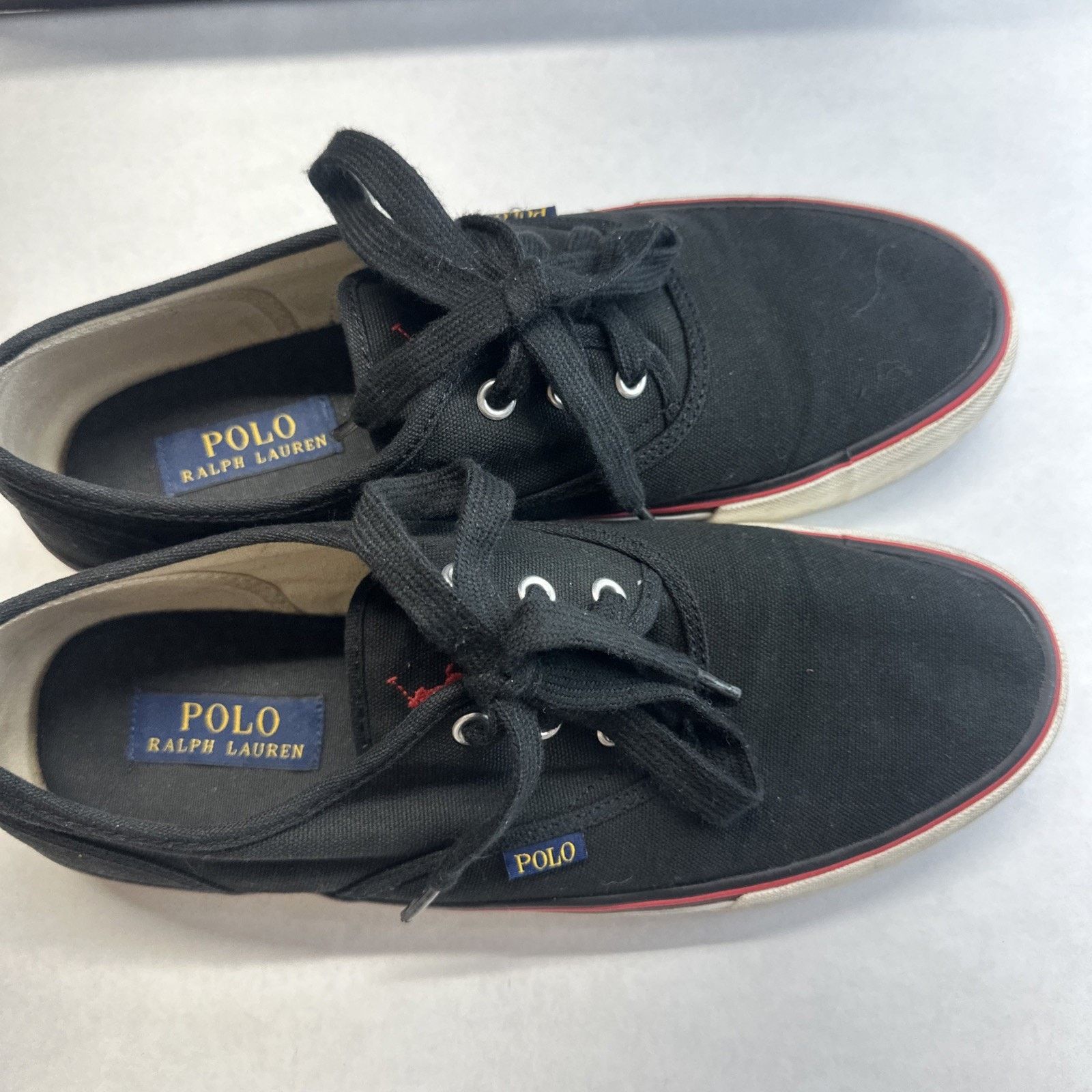 Polo Ralph Lauren POLO RALPH LAUREN MORRAY-SK-VLC BLACK SIZE 10.5 D no box Size US 10.5 / EU 43-44 - 4 Thumbnail