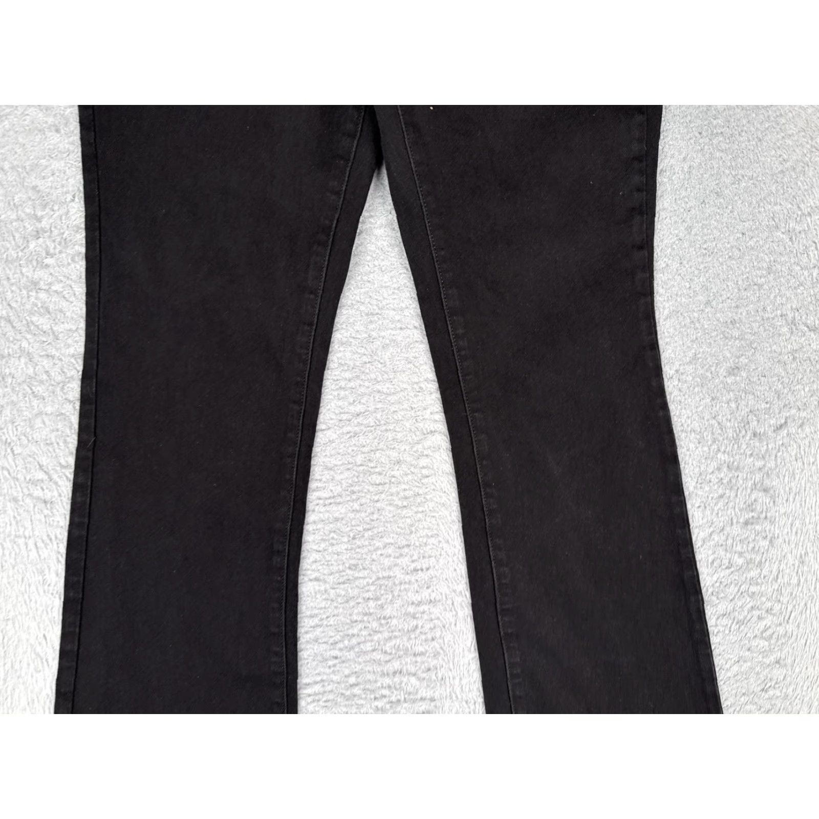 Vintage Nobo Jeans Juniors 5 Bootcut Dark Wash Mid Rise Stretch Denim Pants 5-Pocket Black Women's Size 27" / US 4 / IT 40 - 3 Thumbnail