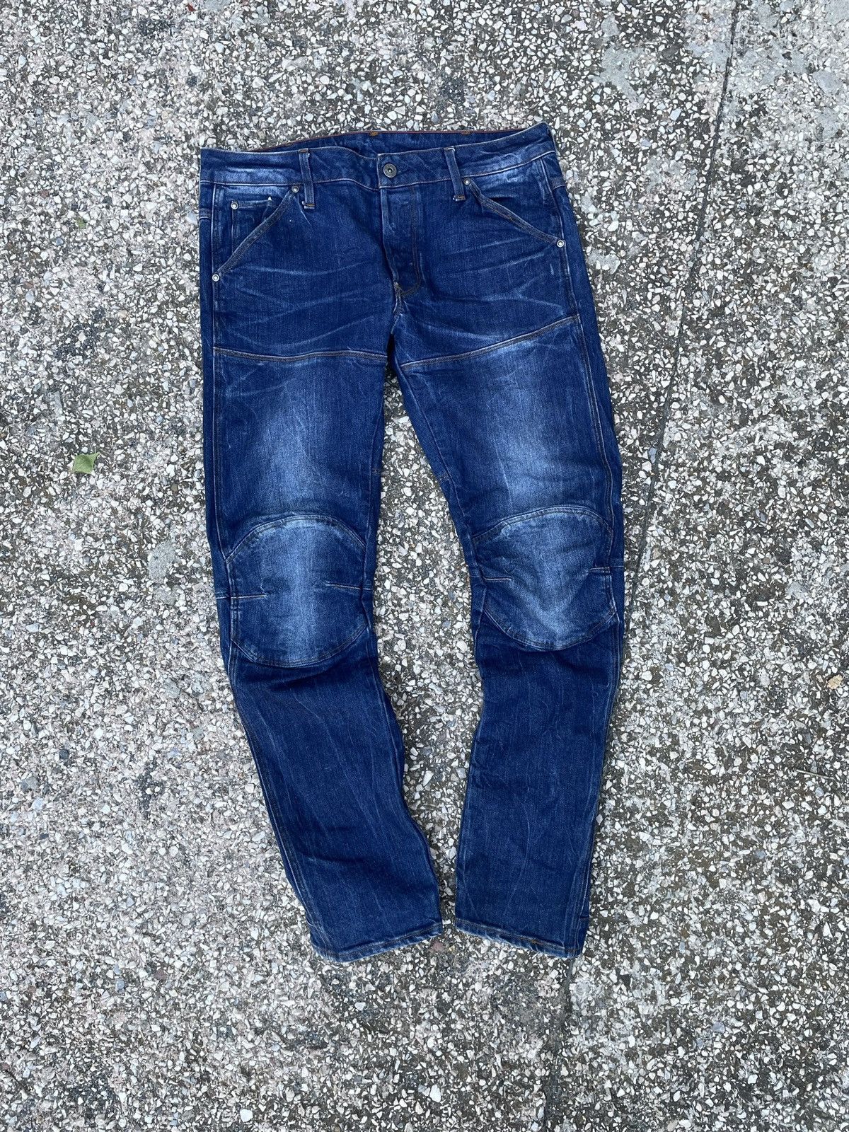 G-Star × Vintage Vintage G Star Raw distressed jeans slim fit Size US 33 - 6 Thumbnail