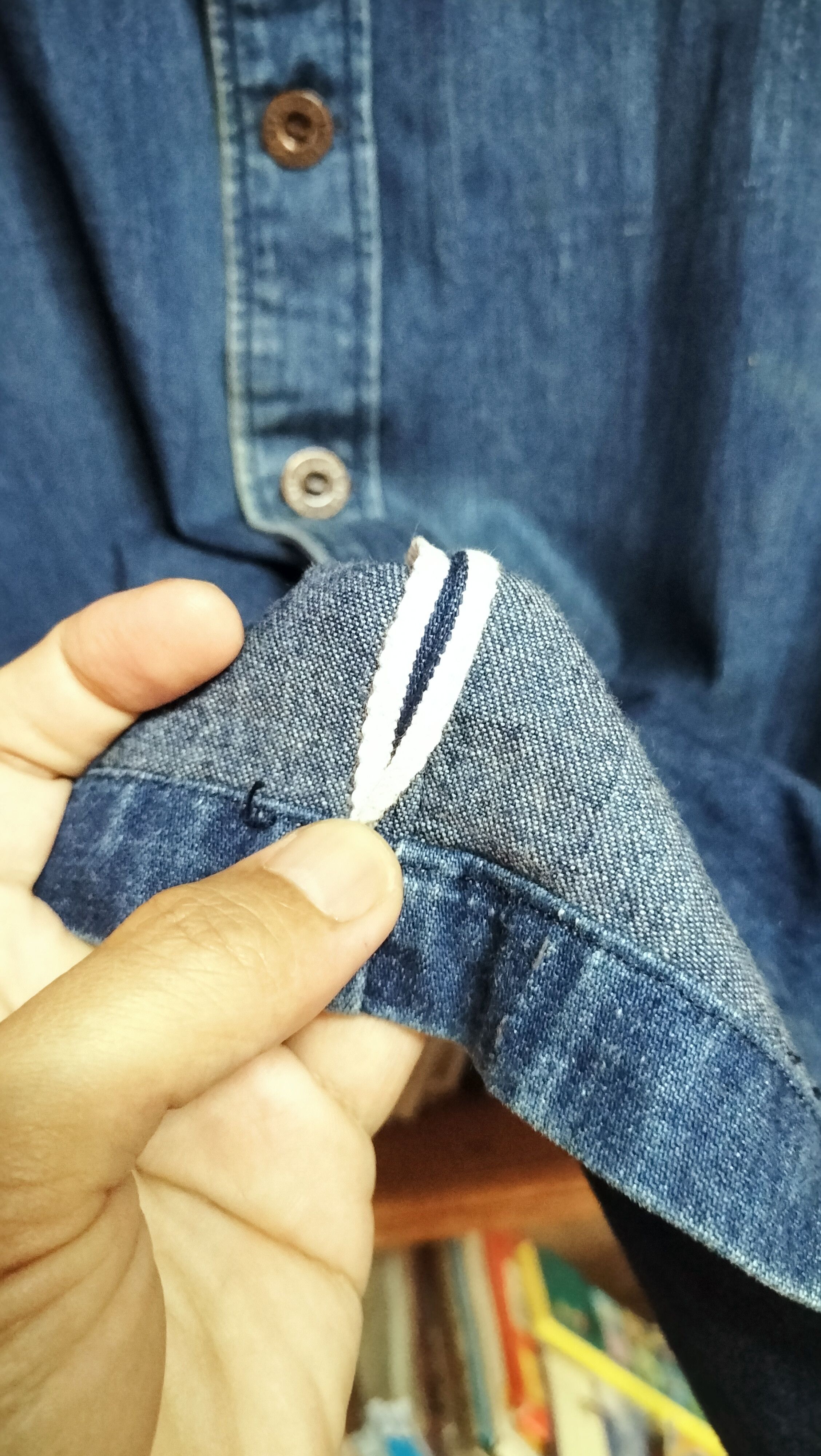 Japanese Brand 80s Moduc Denim Selvedge Native Arts Japanese Brand Size M / US 6-8 / IT 42-44 - 9 Thumbnail