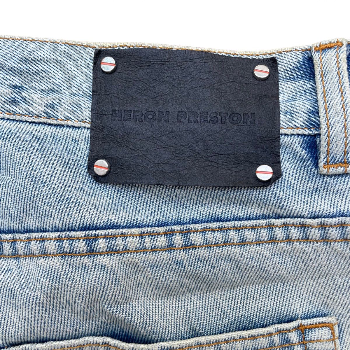 Heron Preston Heron Preston Distressed Denim Jeans Size US 37 - 9 Thumbnail