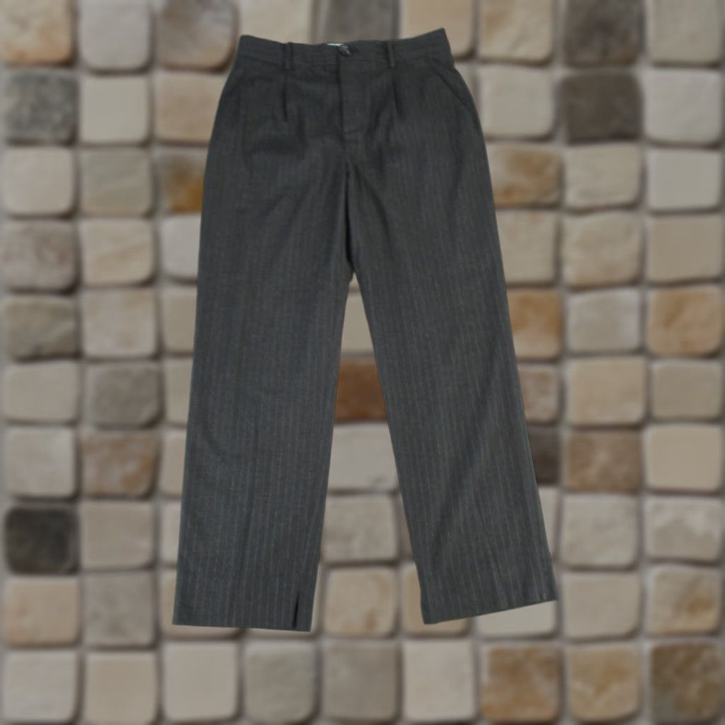Zara Zara Womens XS Gray Pinstripe Dress Pants | Grailed