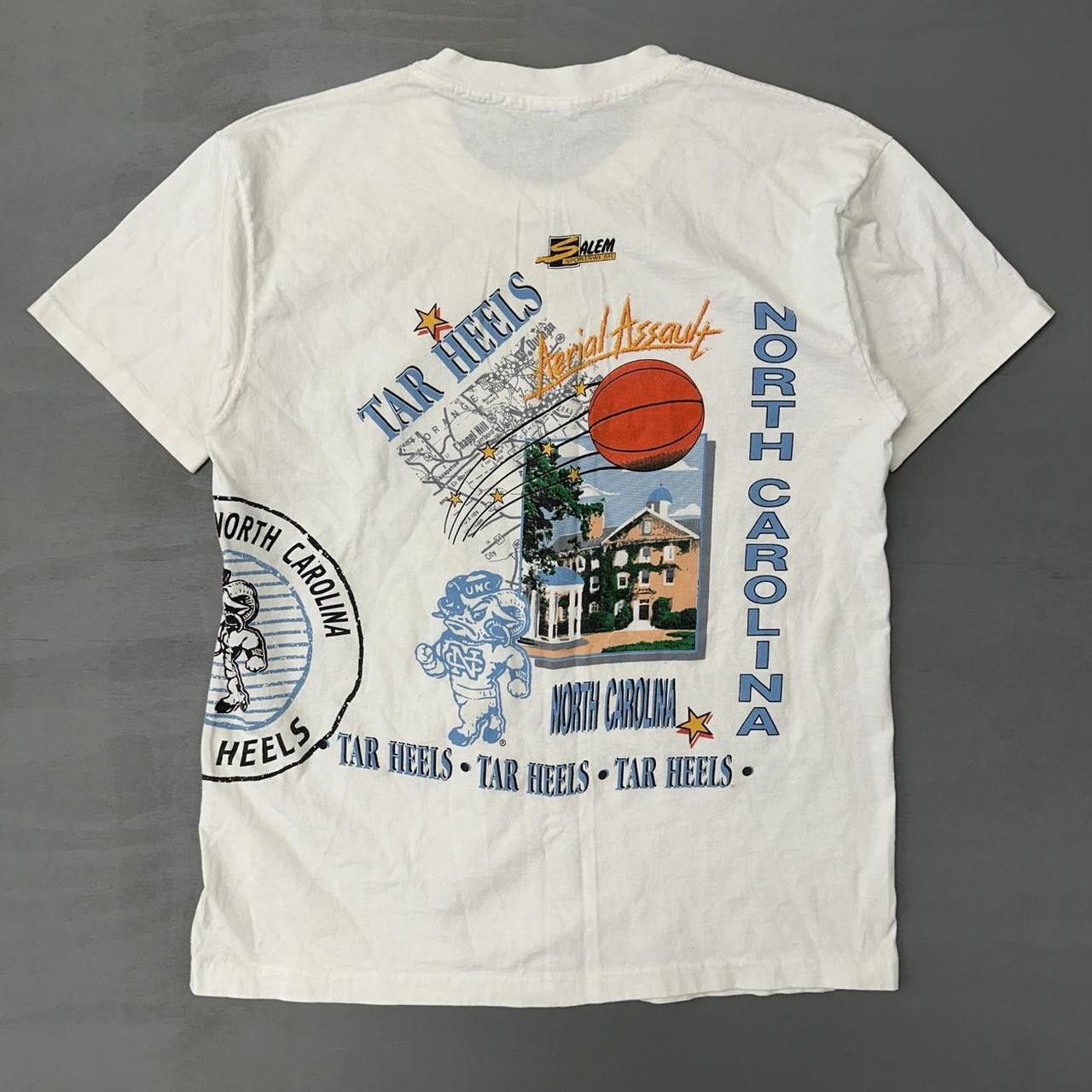 NCAA × Salem Sportswear × Vintage Vintage Salem North Carolina Tar Heels Wrap Around Shirt XL Size US XL / EU 56 / 4 - 2 Thumbnail