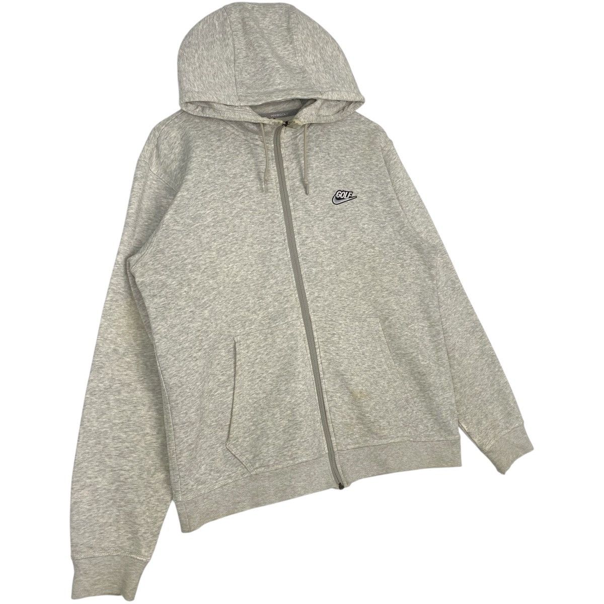 Vintage Vintage Nike Golf Full Zip Hoodie Sweater Gray Size M Size US M / EU 48-50 / 2 - 3 Thumbnail
