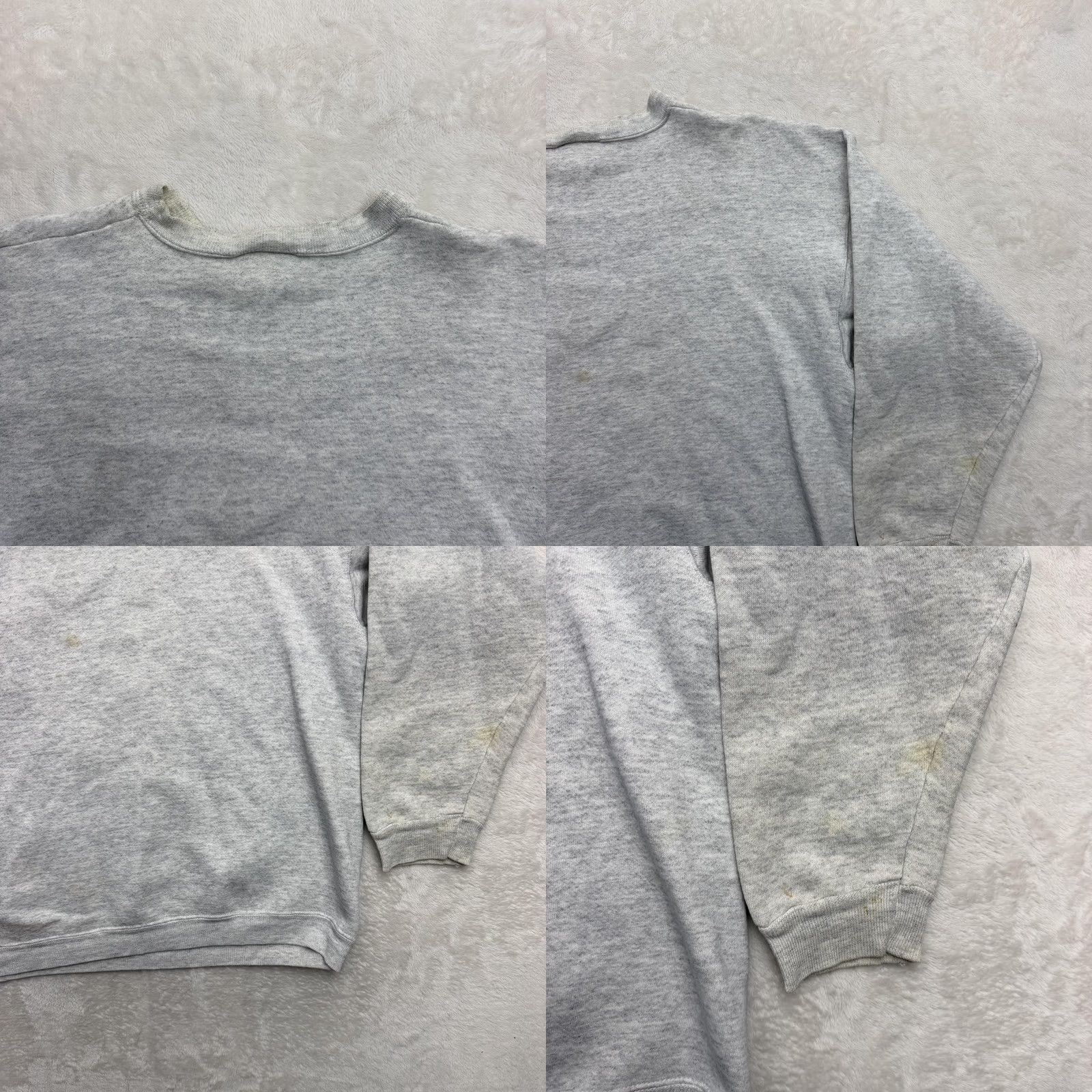 Hanes VINTAGE Disney Mickey Mouse Hanes Sweatshirt Mens XL Gray Graphic Fleece USA Size US XL / EU 56 / 4 - 9 Thumbnail