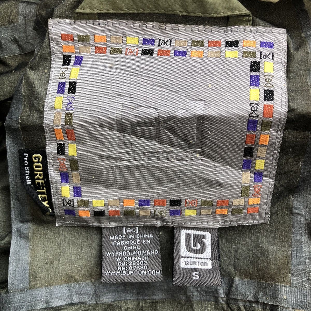 Burton × Goretex BURTON AK 3L Pitto Jacket Gore-tex Gorpcore Style Size S Size US S / EU 44-46 / 1 - 6 Thumbnail