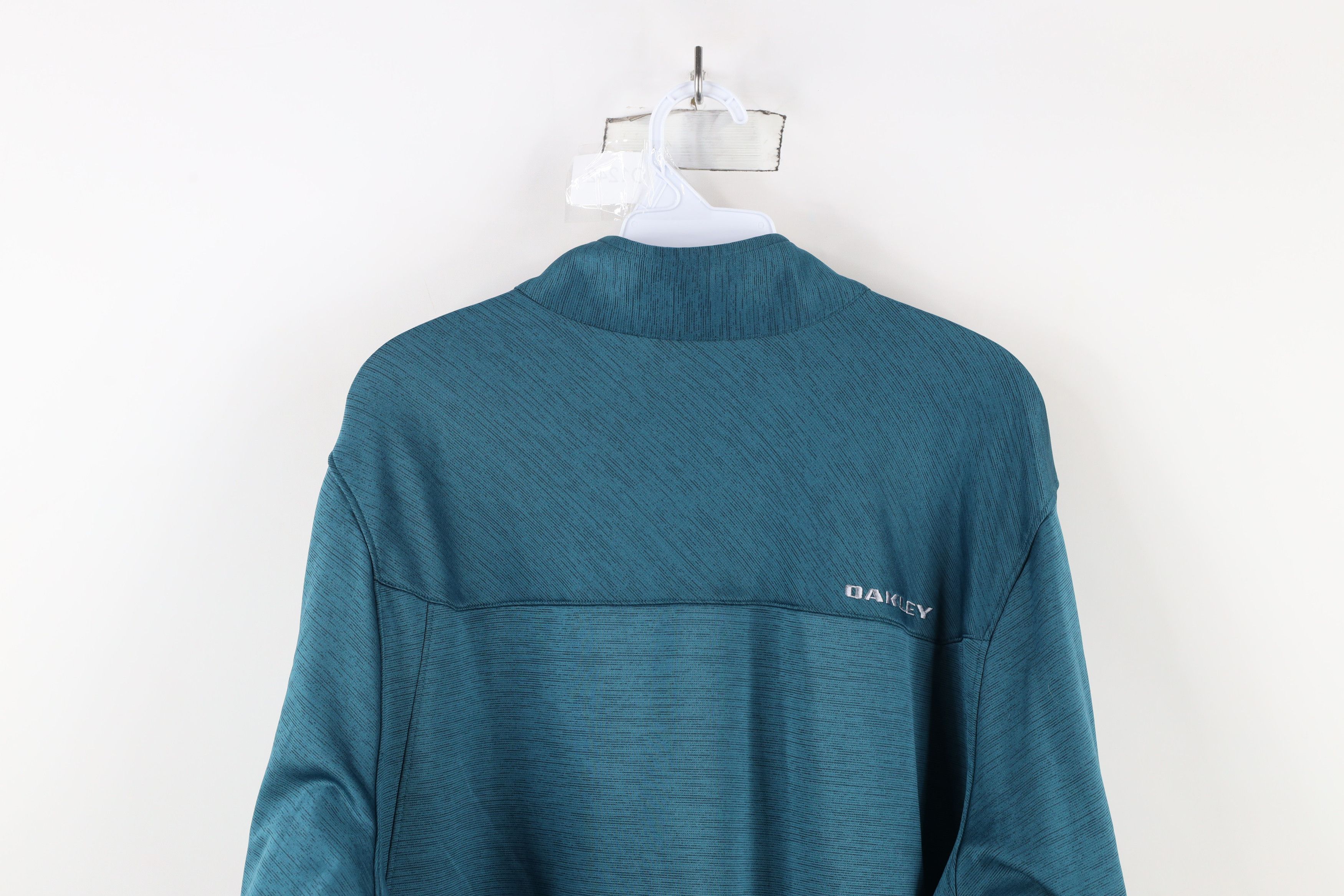 Oakley × Vintage Vintage Oakley Hydrolix O Logo Half Zip Pullover Sweatshirt Size US XL / EU 56 / 4 - 13 Thumbnail