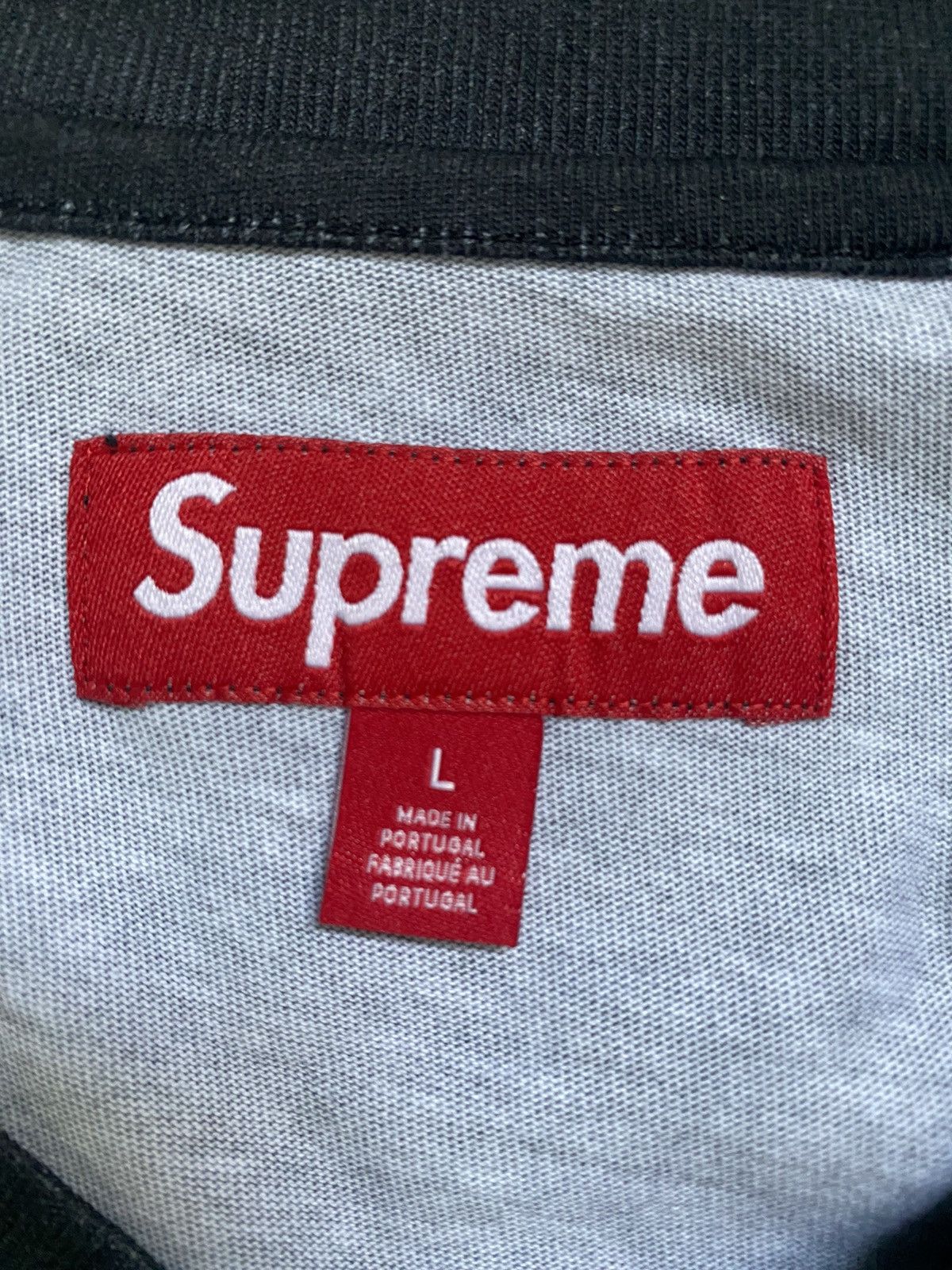 Supreme Supreme Halftone S/S Top Black Size US L / EU 52-54 / 3 - 3 Thumbnail
