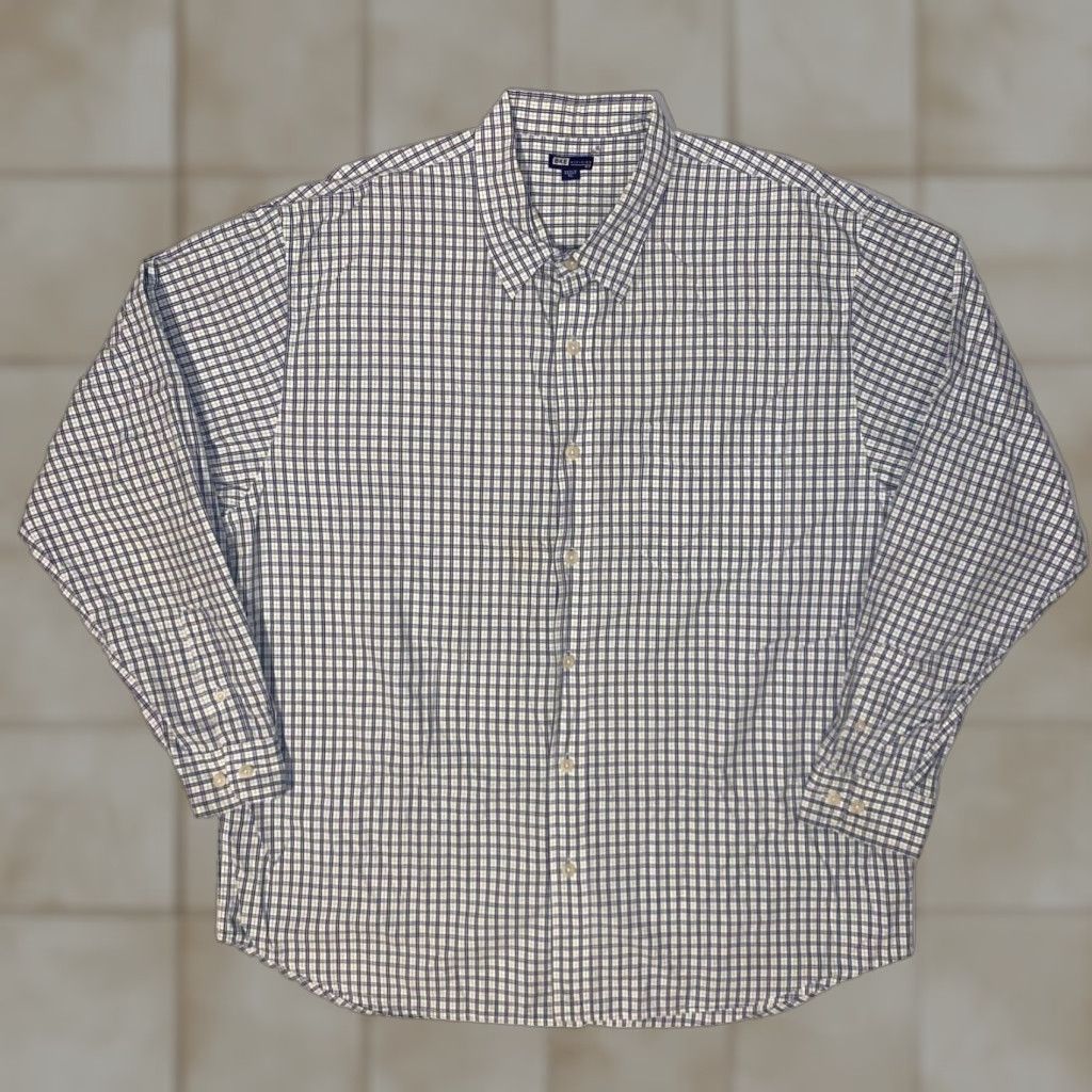 BKE BKE Shirt Western Plaid Button-Up Long Sleeve XL Multicolor Mens Size 46R - 1 Thumbnail