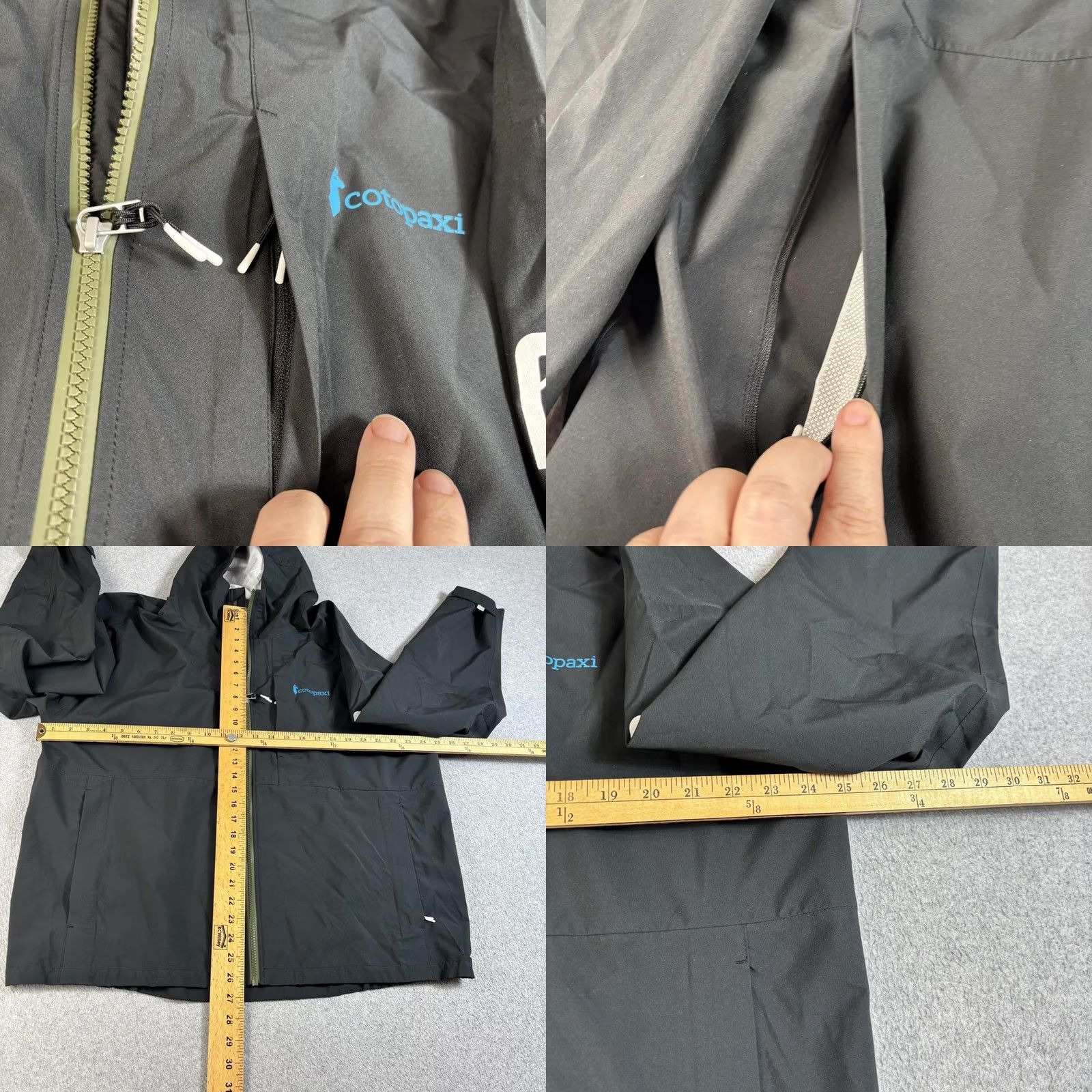 Cotopaxi Cotopaxi Jacket Mens XL Black Hooded Full Zip Windbreaker Outdoors Hiking Logo Size US XL / EU 56 / 4 - 8 Thumbnail