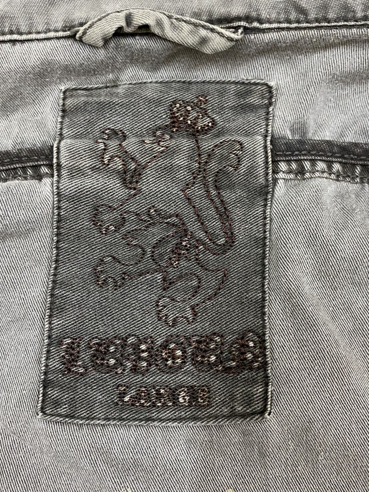 Vintage Vtg Jacket Zip Up Wash Grey Size US S / EU 44-46 / 1 - 11 Thumbnail