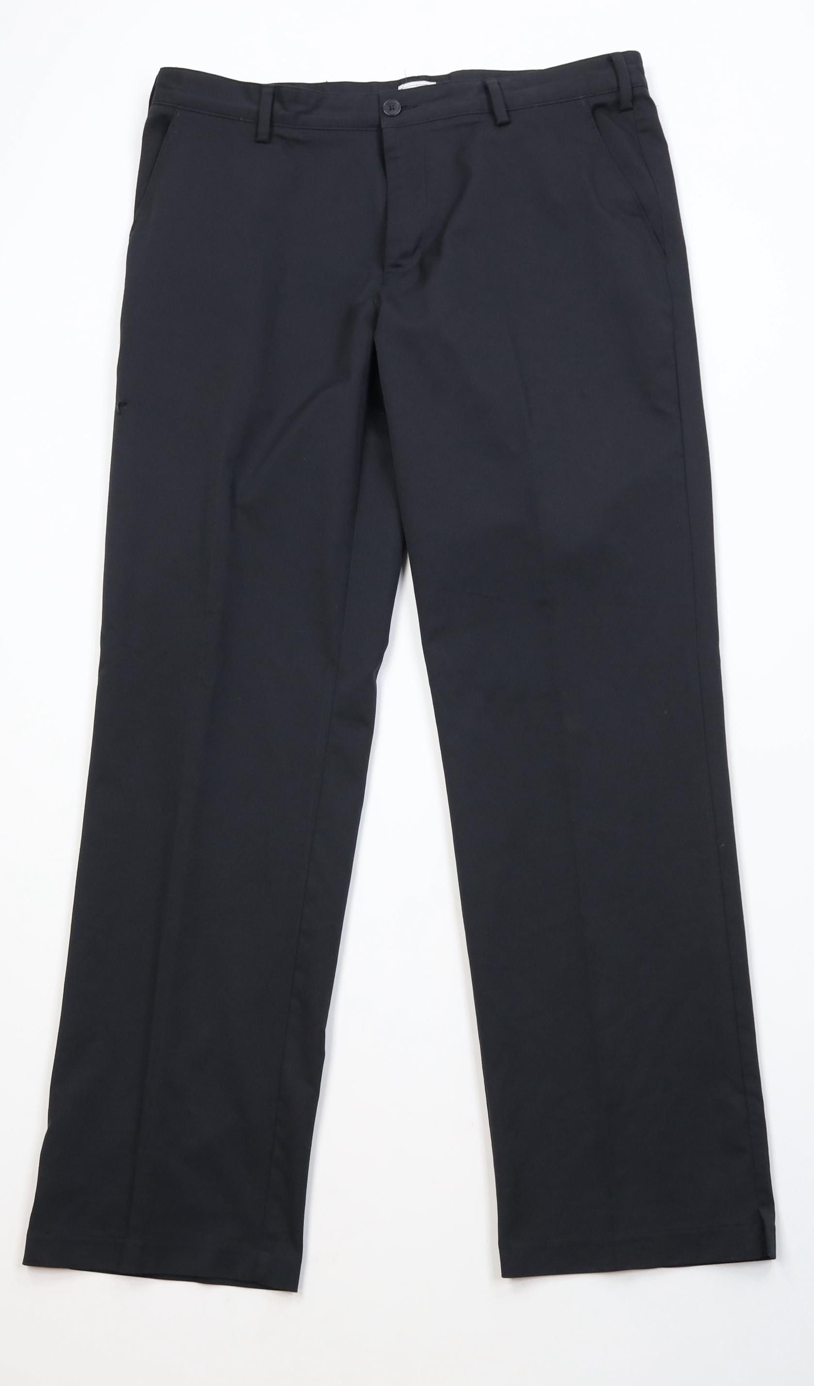 Adidas Vintage Y2K Adidas Golf Tech Knit Wide Leg Chino Pants Size US 35 - 1 Thumbnail