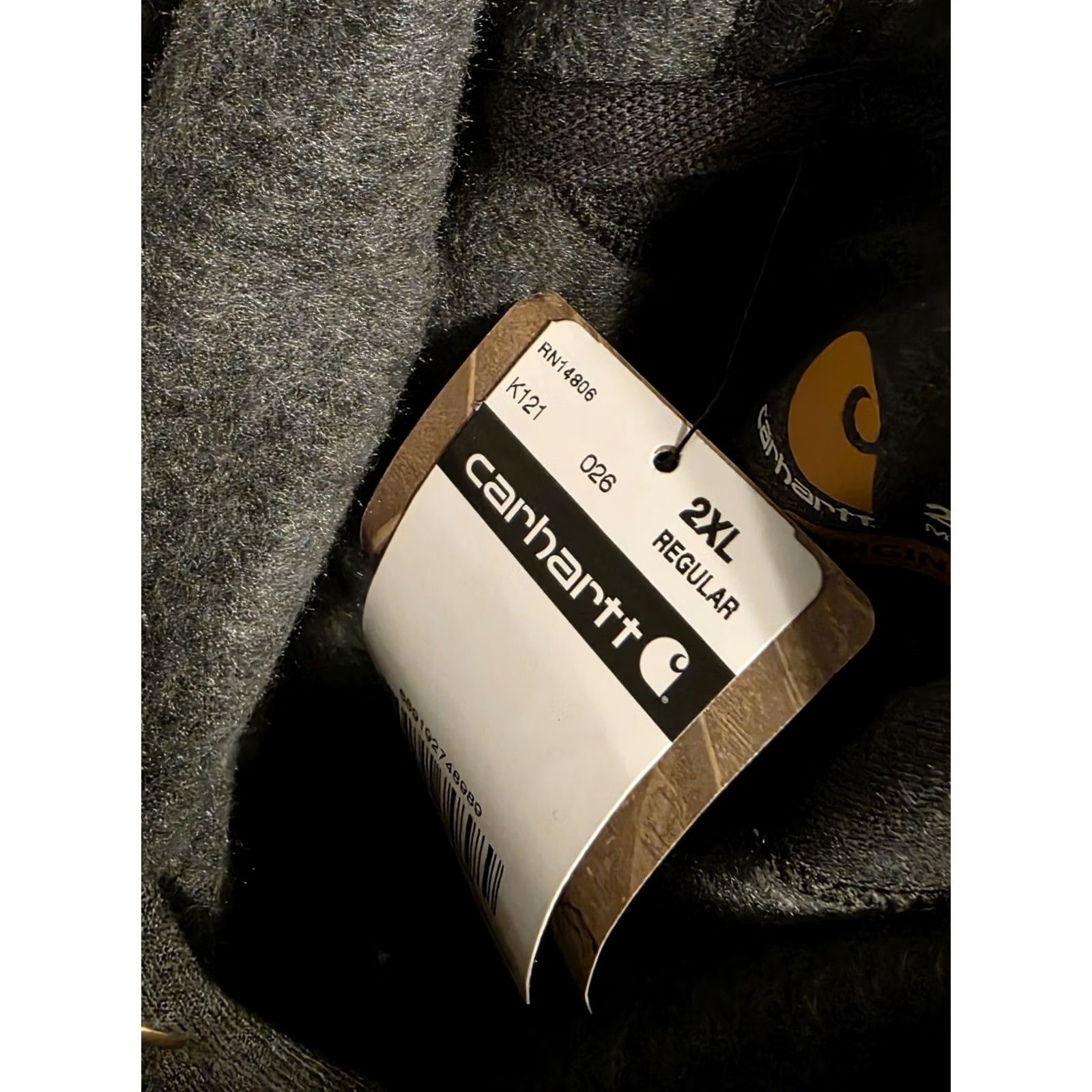 Carhartt VINTAGE Carhartt Hoodie Sweatshirt Mens 2XL Gray K121 Loose Fit Midweight Pullover NEW Size US XXL / EU 58 / 5 - 2 Thumbnail