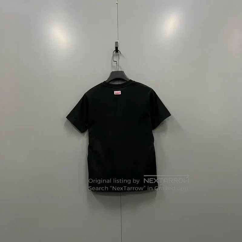 Kenzo KENZO Women's Black Logo Short Sleeve T-Shirt . Size S / US 4 / IT 40 - 3 Thumbnail