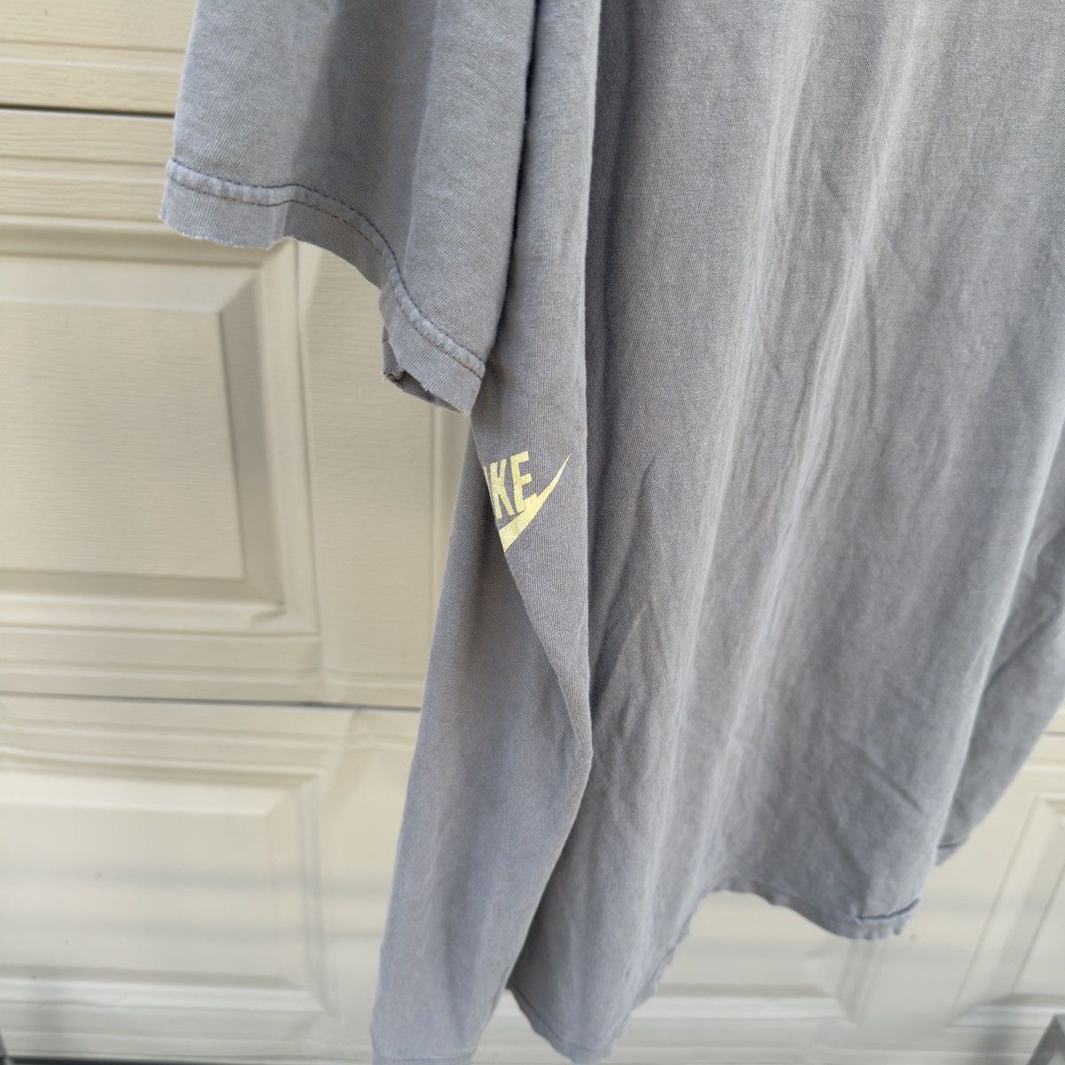 Vintage Nike Thrashed Faded Stained Distressed Grunge Tee ERD Chrome Size US XXL / EU 58 / 5 - 7 Thumbnail
