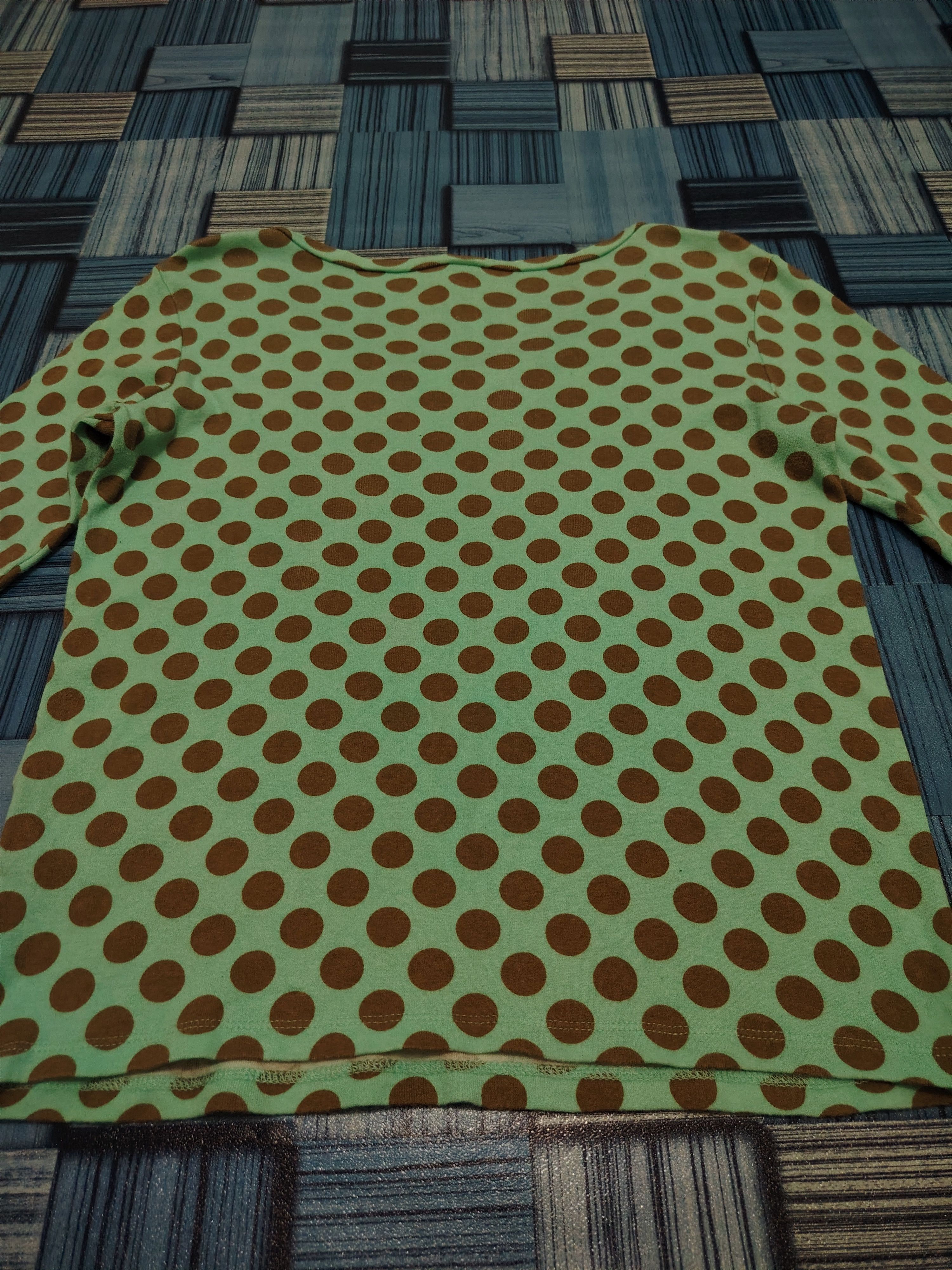 Issey Miyake × Japanese Brand × Sunao Kuwahara Rare! Issey miyake design sunaokuwahara polkadot t shirt Size M / US 6-8 / IT 42-44 - 7 Thumbnail