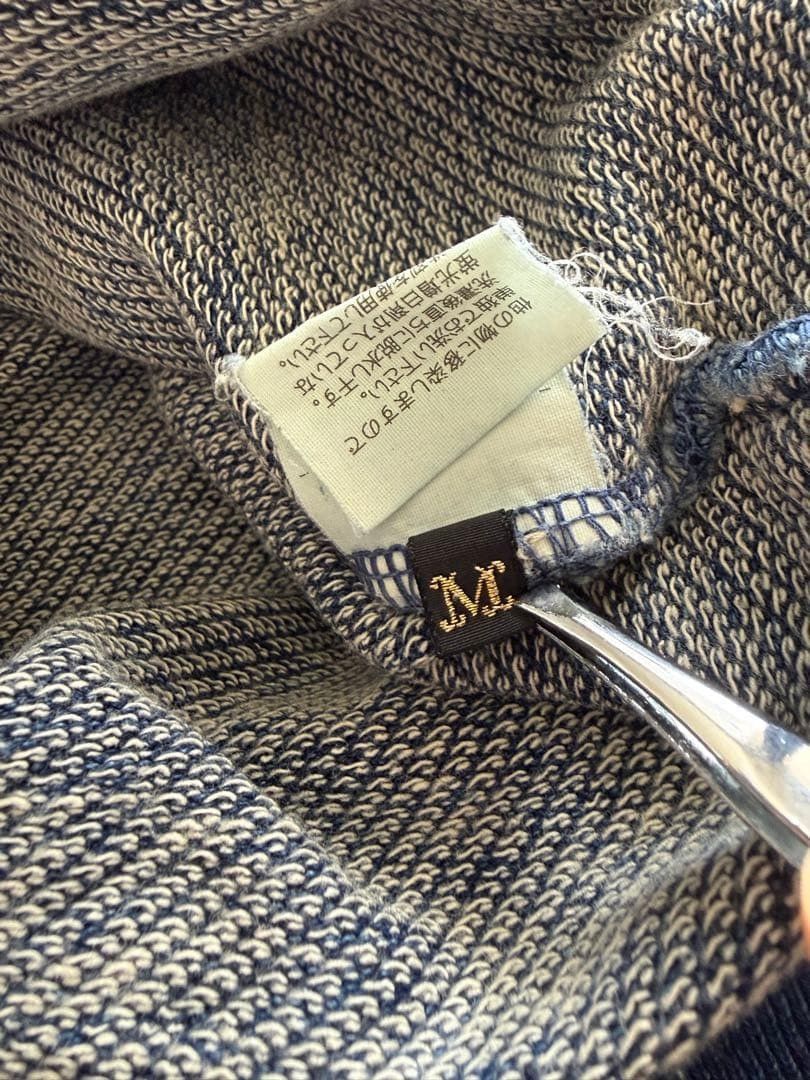 Kapital 🔥 RARE! KAPITAL INDIGO DYE HOODIE sweatshirt Size US L / EU 52-54 / 3 - 7 Thumbnail