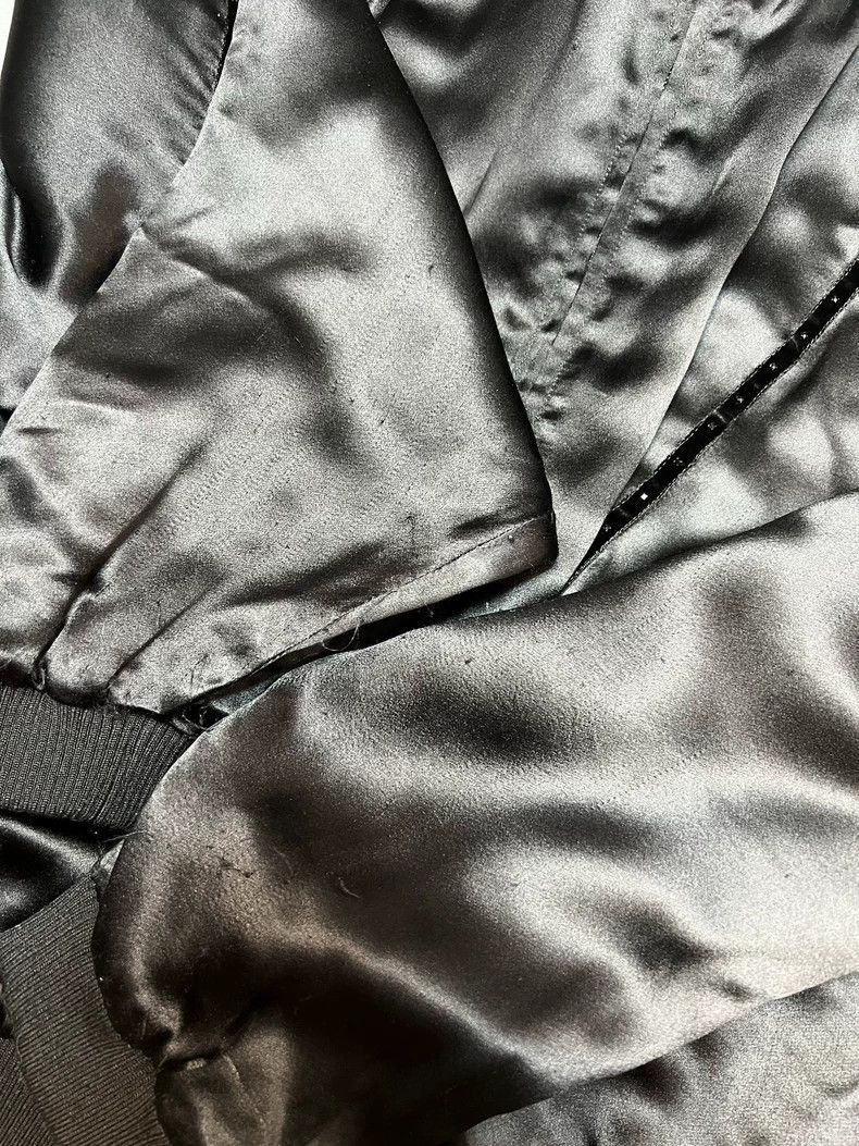 Saint Laurent Paris Saint Laurent Paris Black rhinestone silk jacket Size US S / EU 44-46 / 1 - 6 Thumbnail