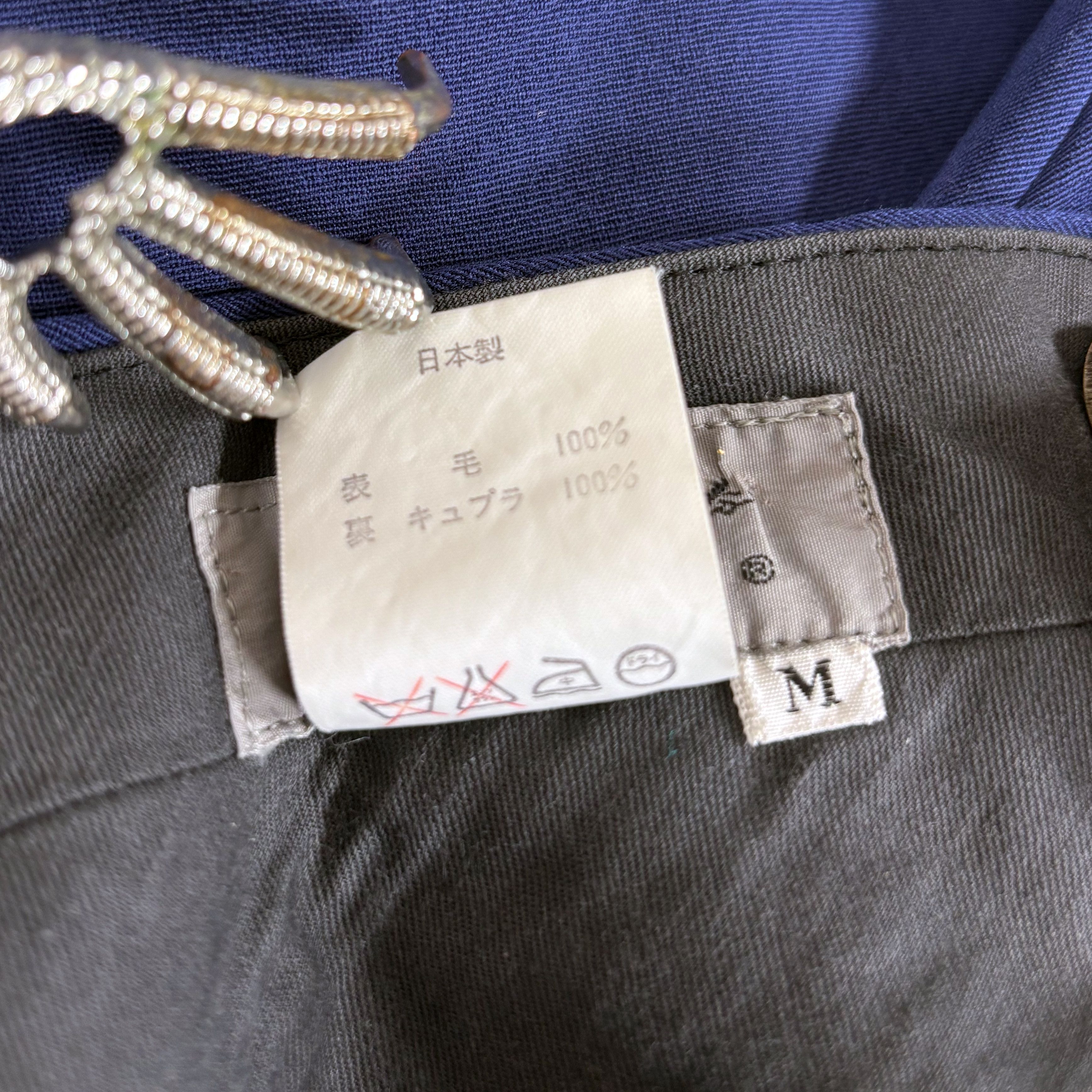 Yohji Yamamoto Vintage Pleated Tailored Trousers Side Buckles Size US 30 / EU 46 - 4 Thumbnail