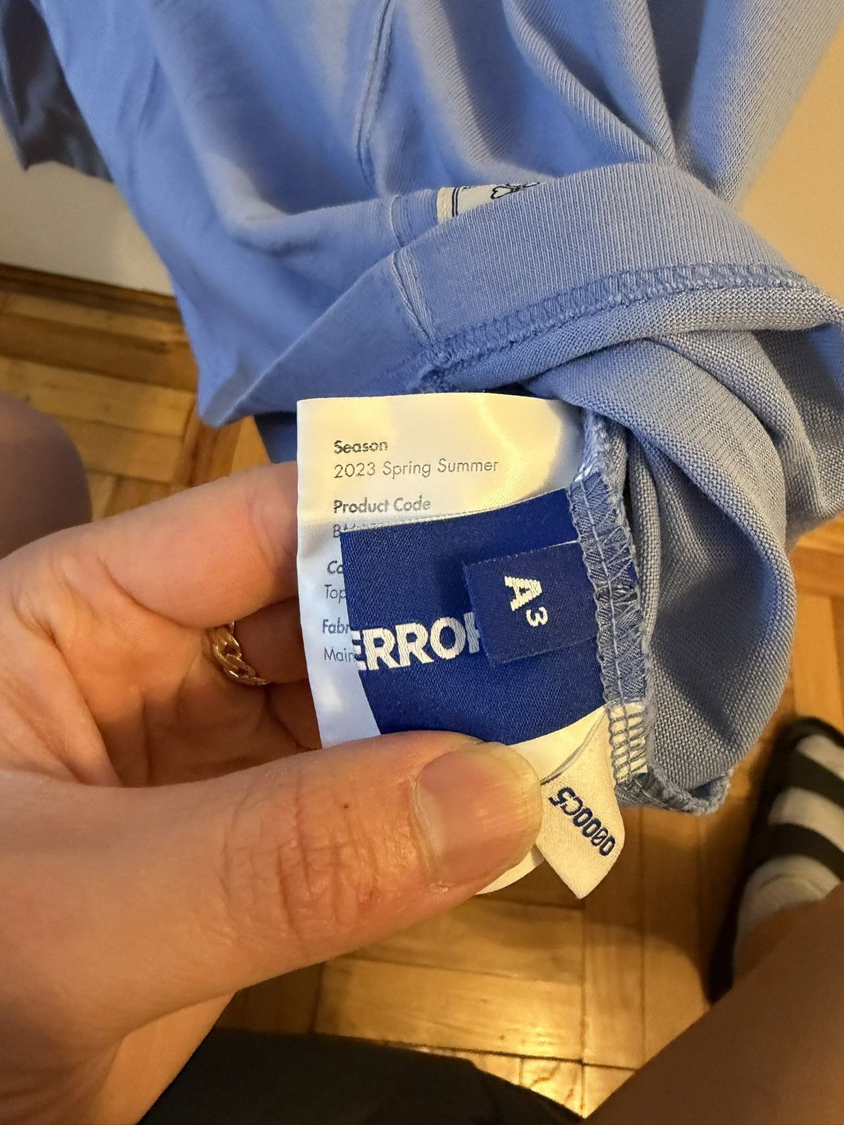 Ader Error Long Sleeve T Shirt Size US XL / EU 56 / 4 - 5 Thumbnail
