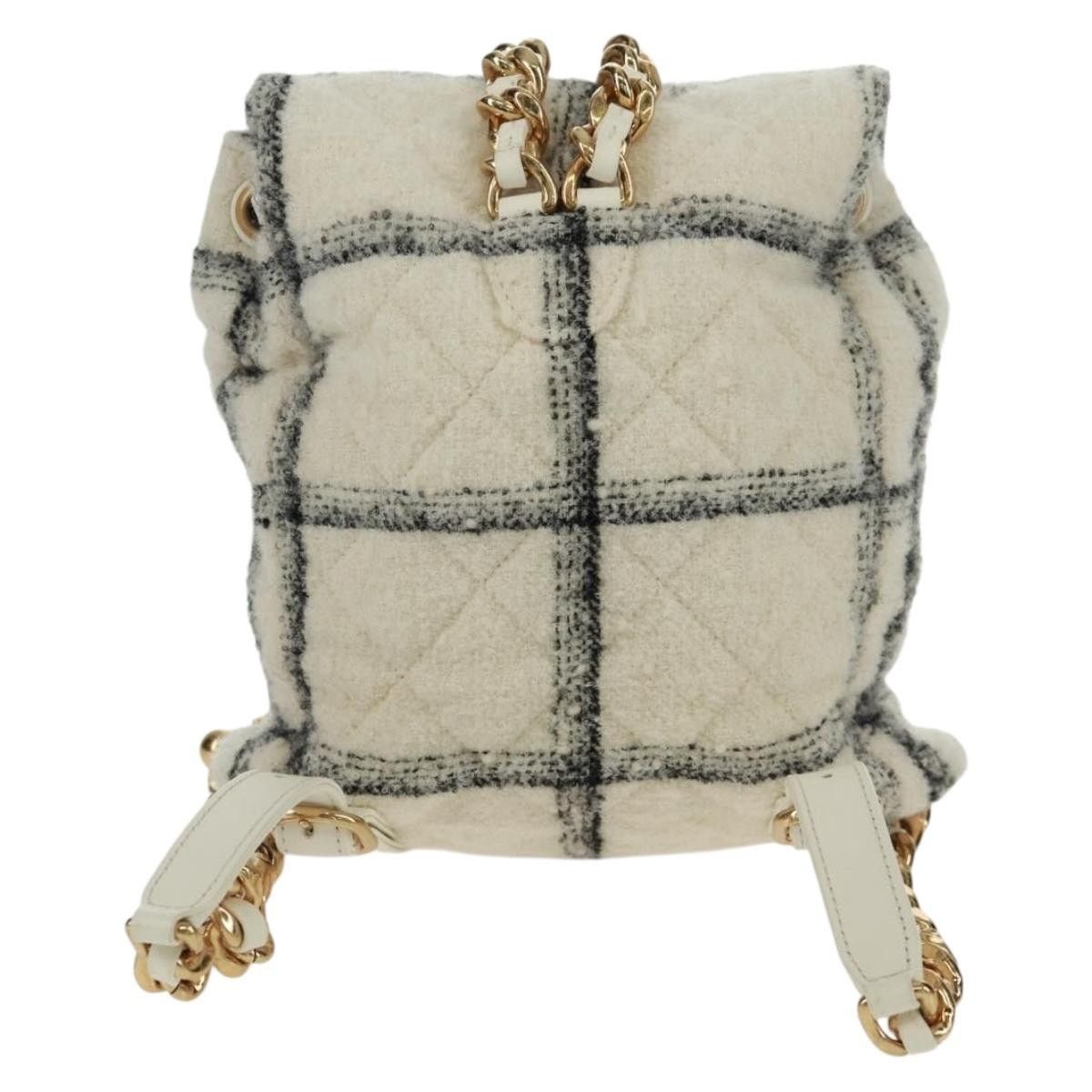Chanel Chanel Tweed Backpack Size ONE SIZE - 2 Thumbnail