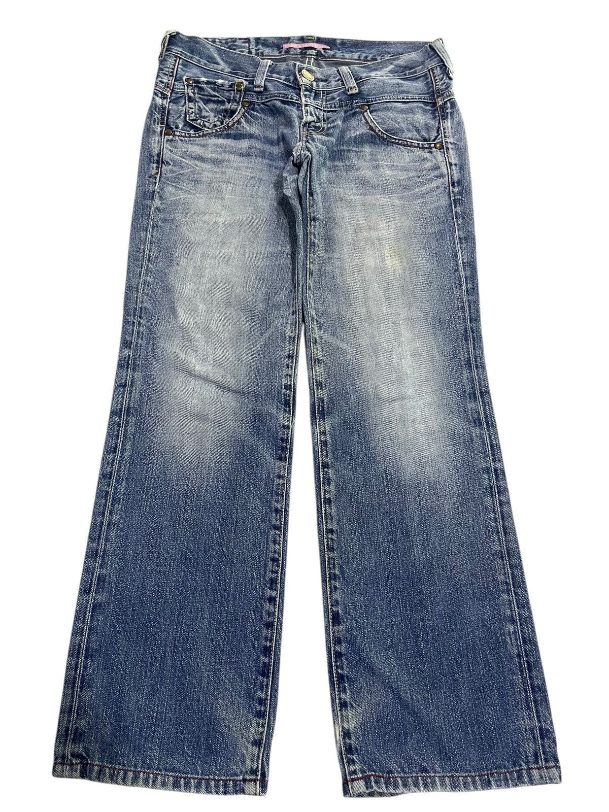 If Six Was Nine × Japanese Brand × Le Grande Bleu (L.G.B.) VINTAGE LEVIS LADY STYLE BLUE WASHED DENIM Size 32" / US 10 / IT 46 - 1 Thumbnail