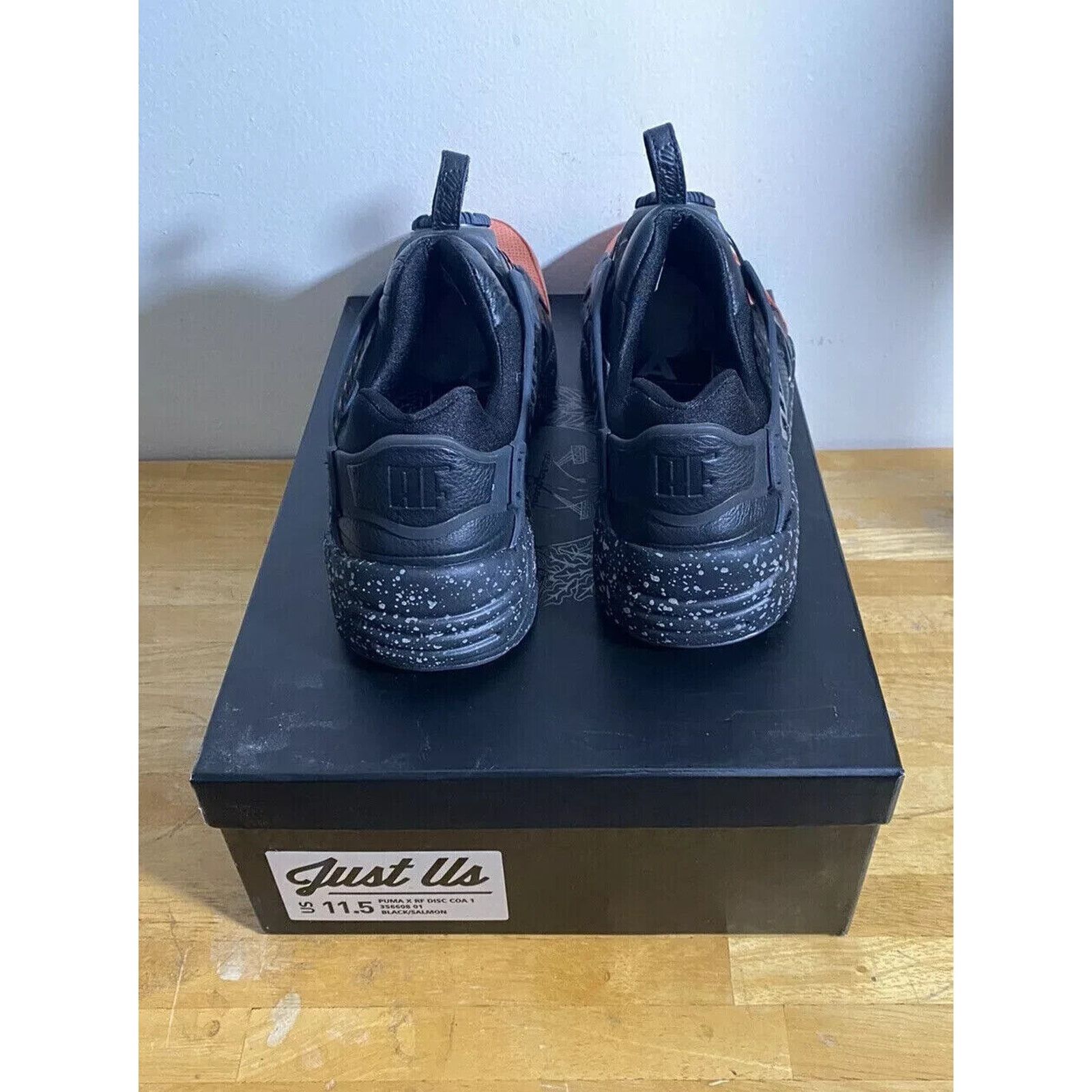 Puma PUMA RF DISC COA RONNIE FIEG KITH JUST US BLACK SALMON 11.5 Size US 11.5 / EU 44-45 - 4 Thumbnail